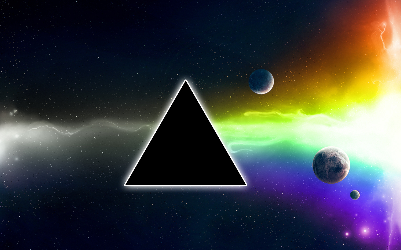 Space Triangle Wallpapers