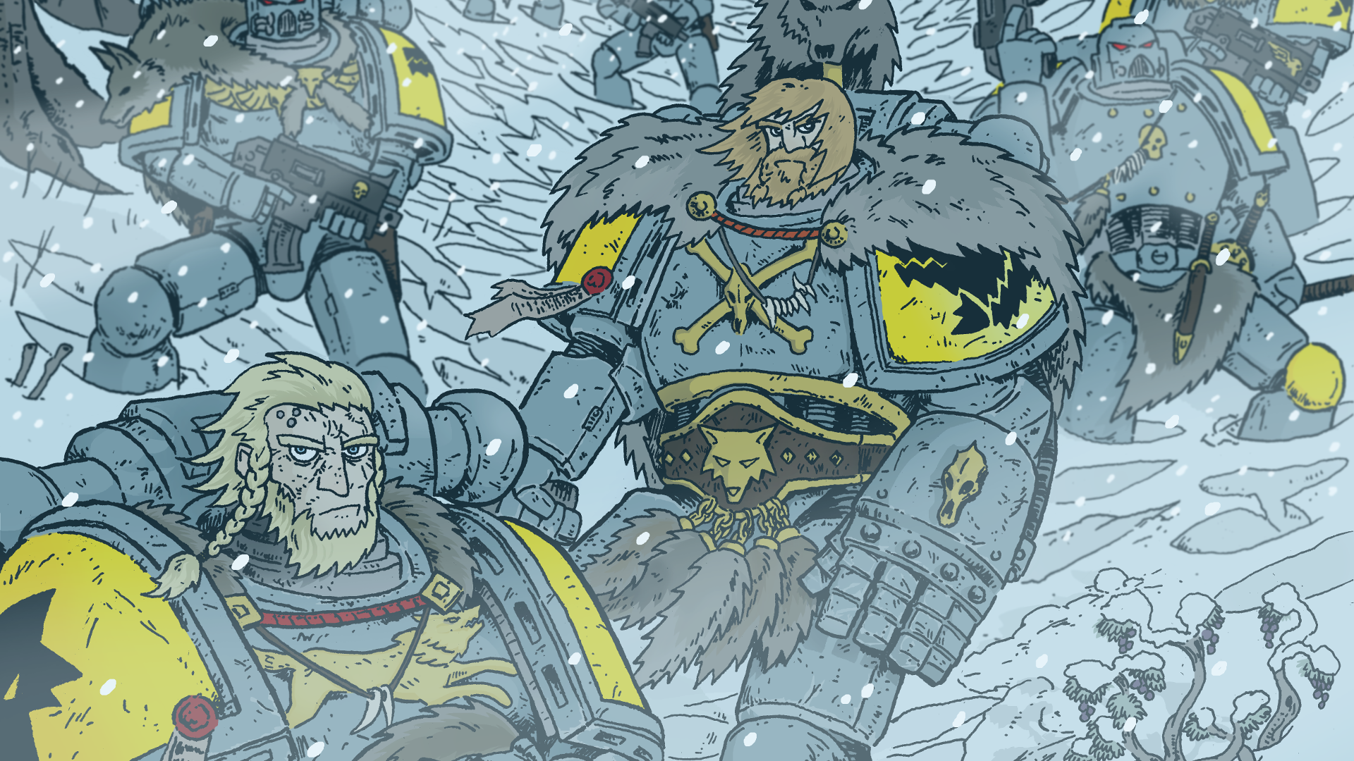 Space Wolves Wallpapers