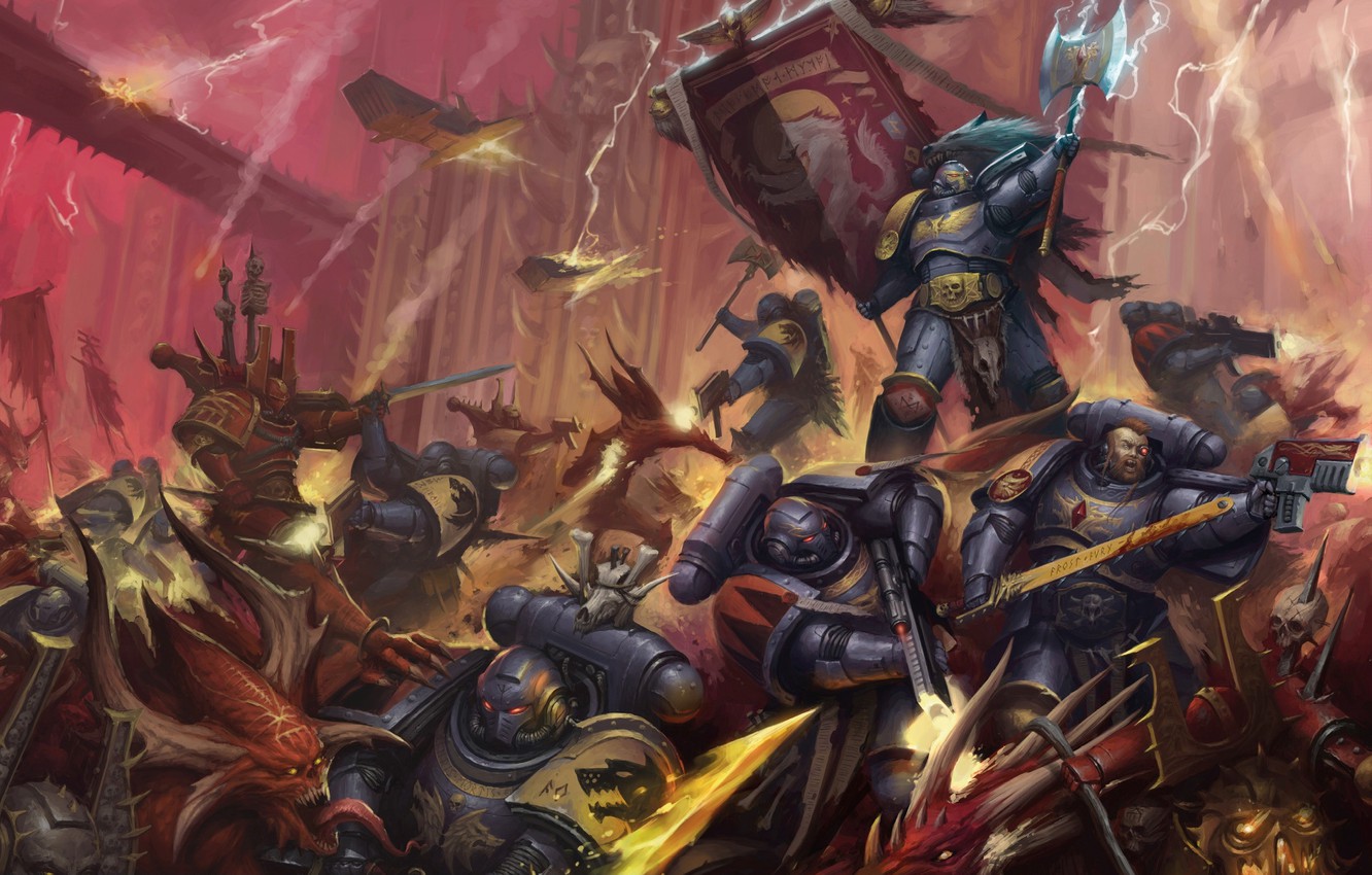 Space Wolves Wallpapers