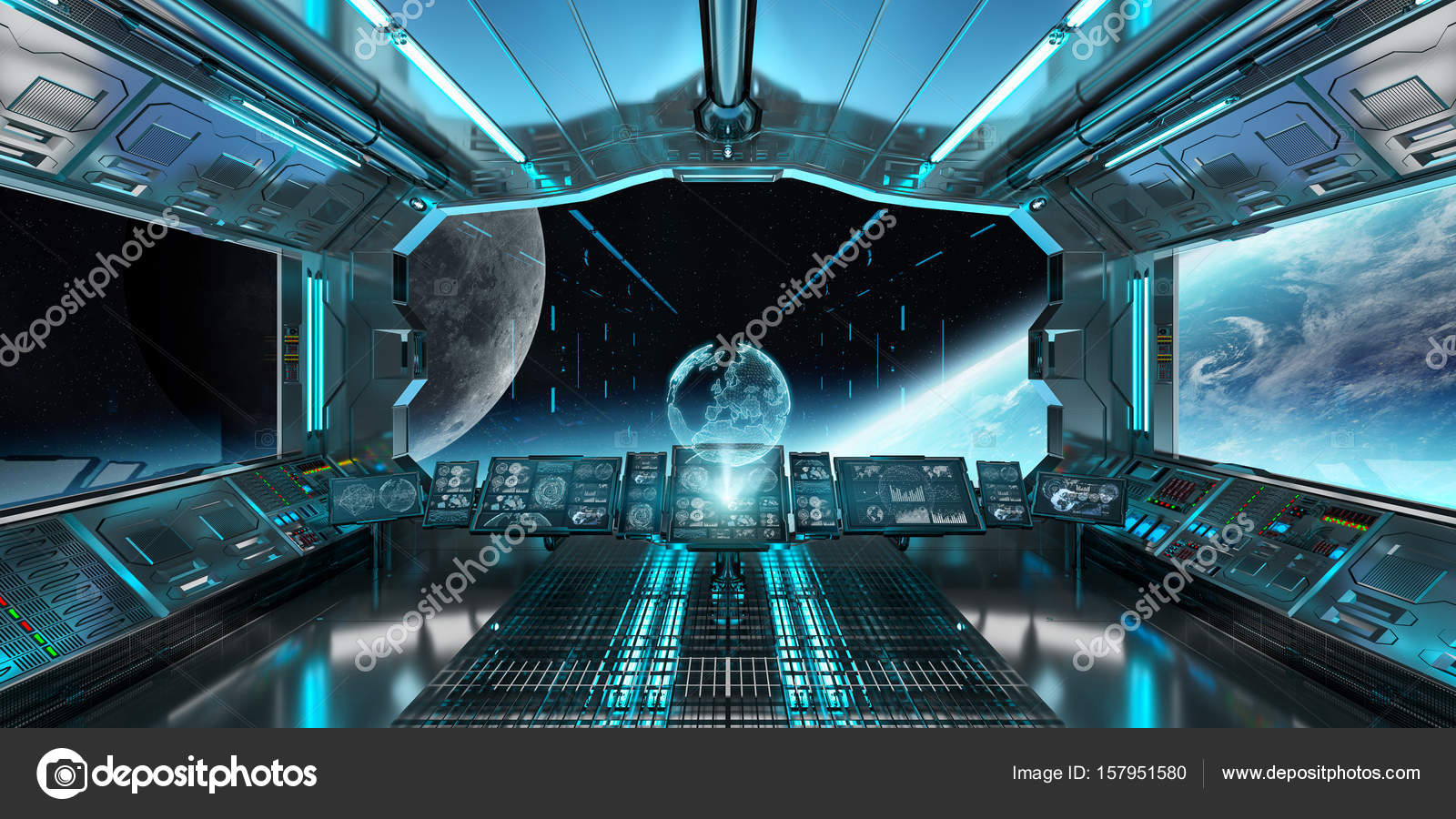 Spaceship Interior Wallpapers