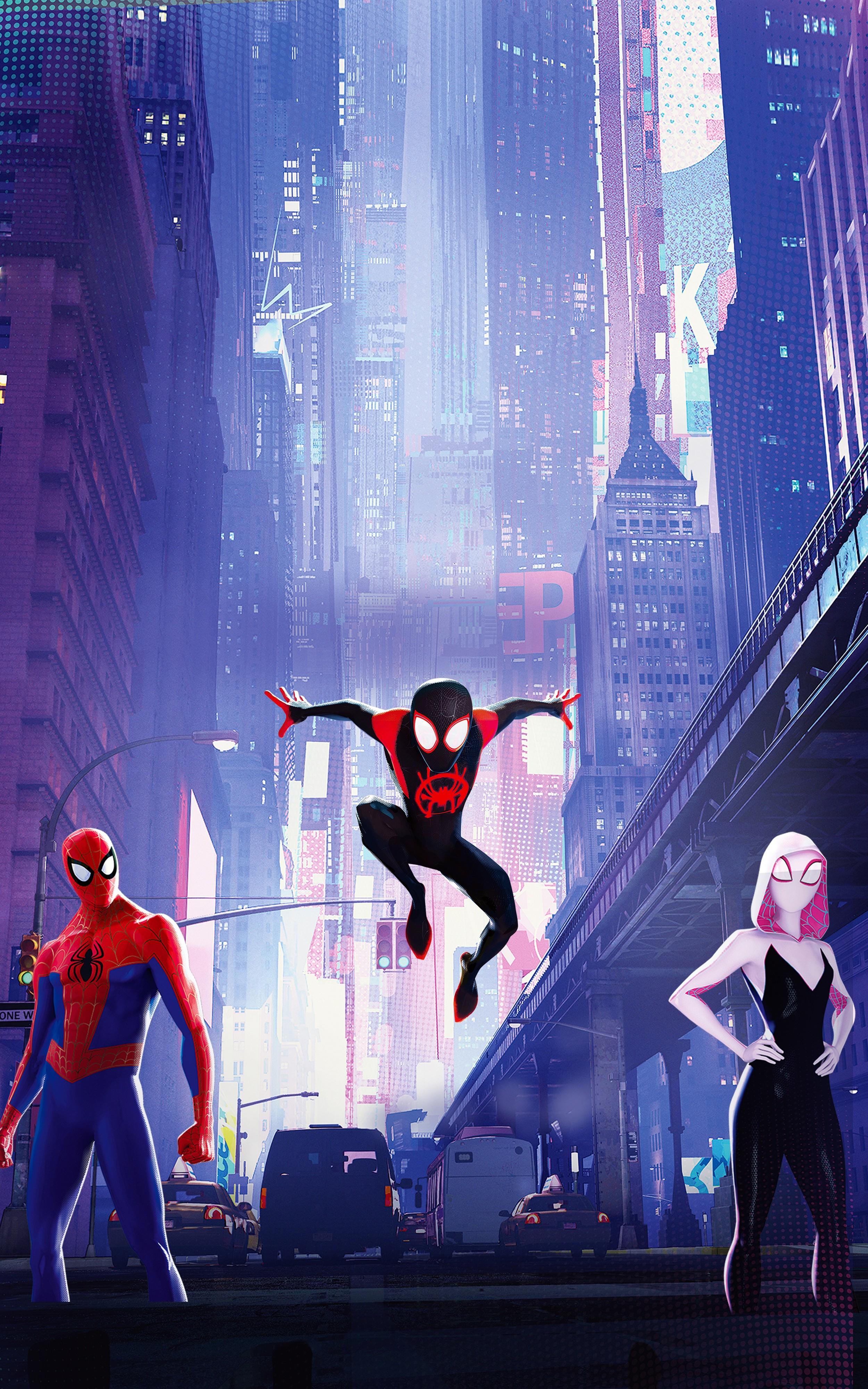 Spider Man Into The Spider Verse Iphone Wallpapers