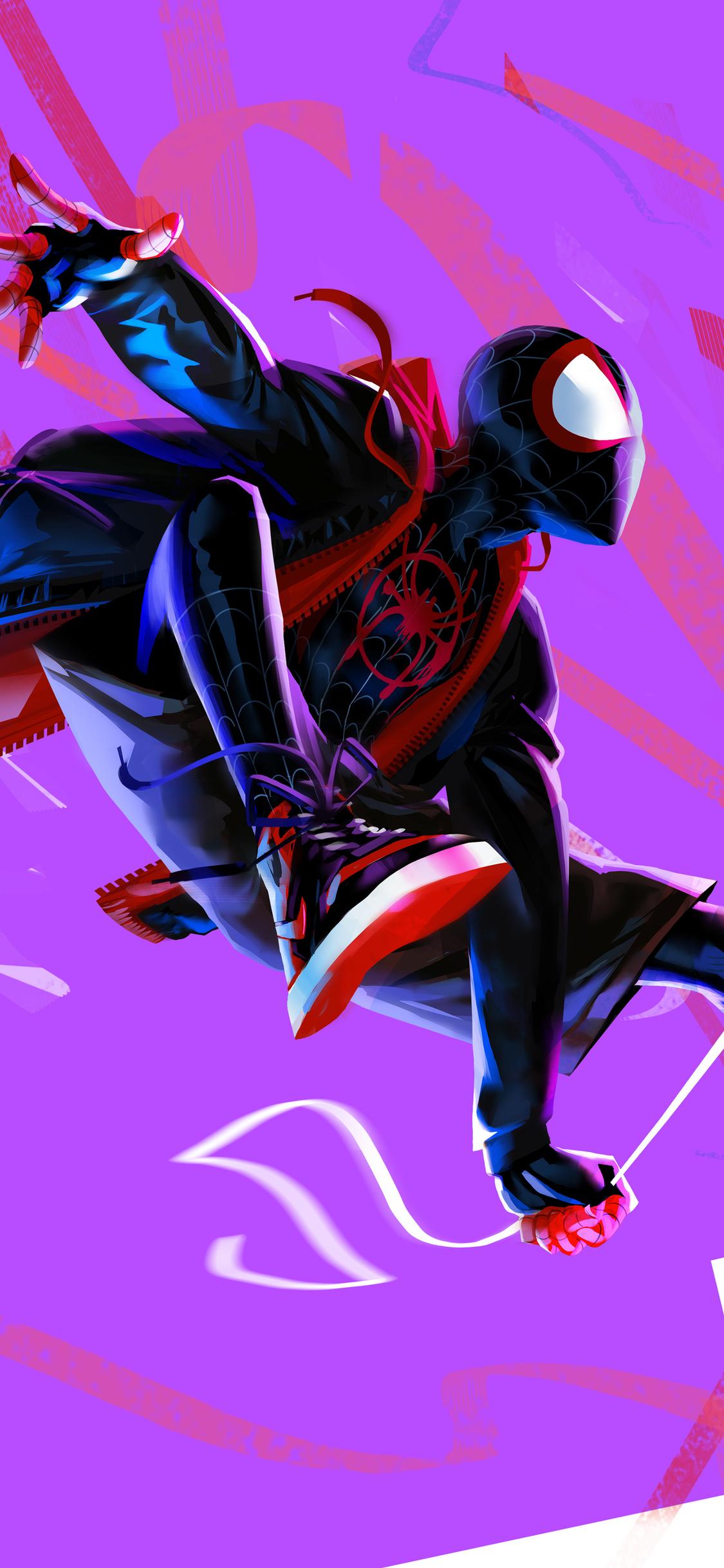 Spider Man Into The Spider Verse Iphone Wallpapers