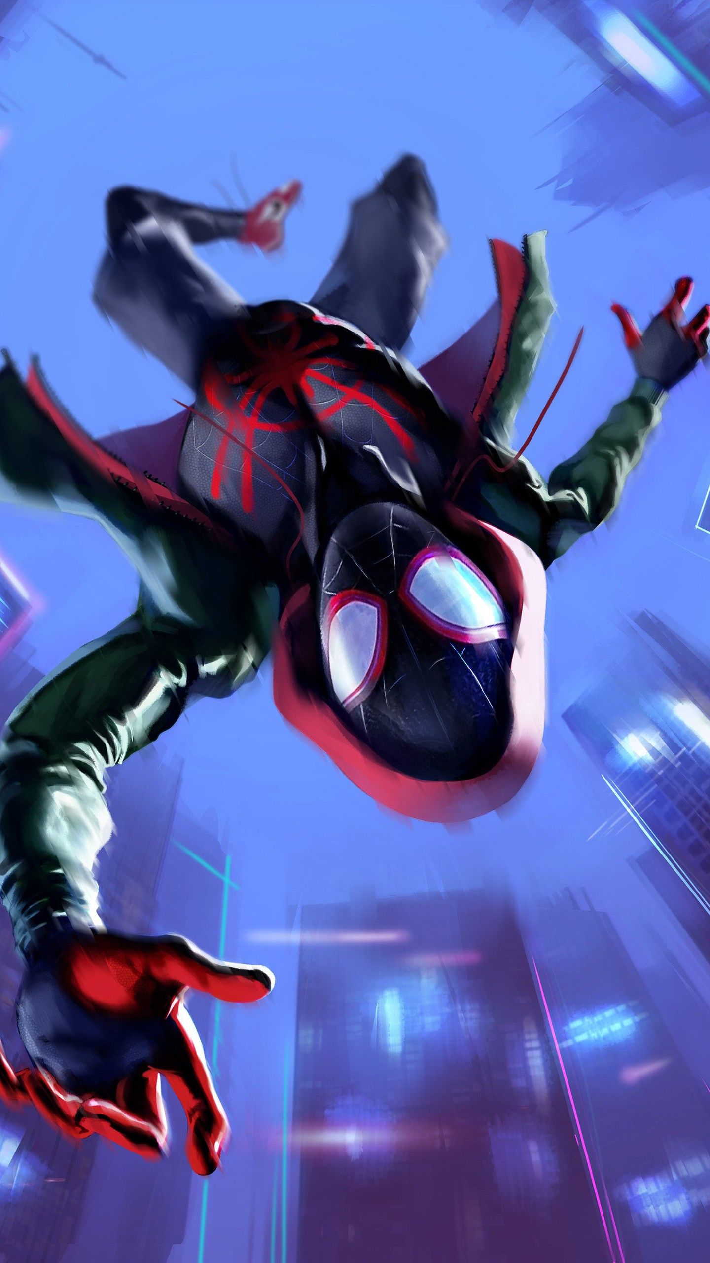 Spider Man Into The Spider Verse Iphone Wallpapers