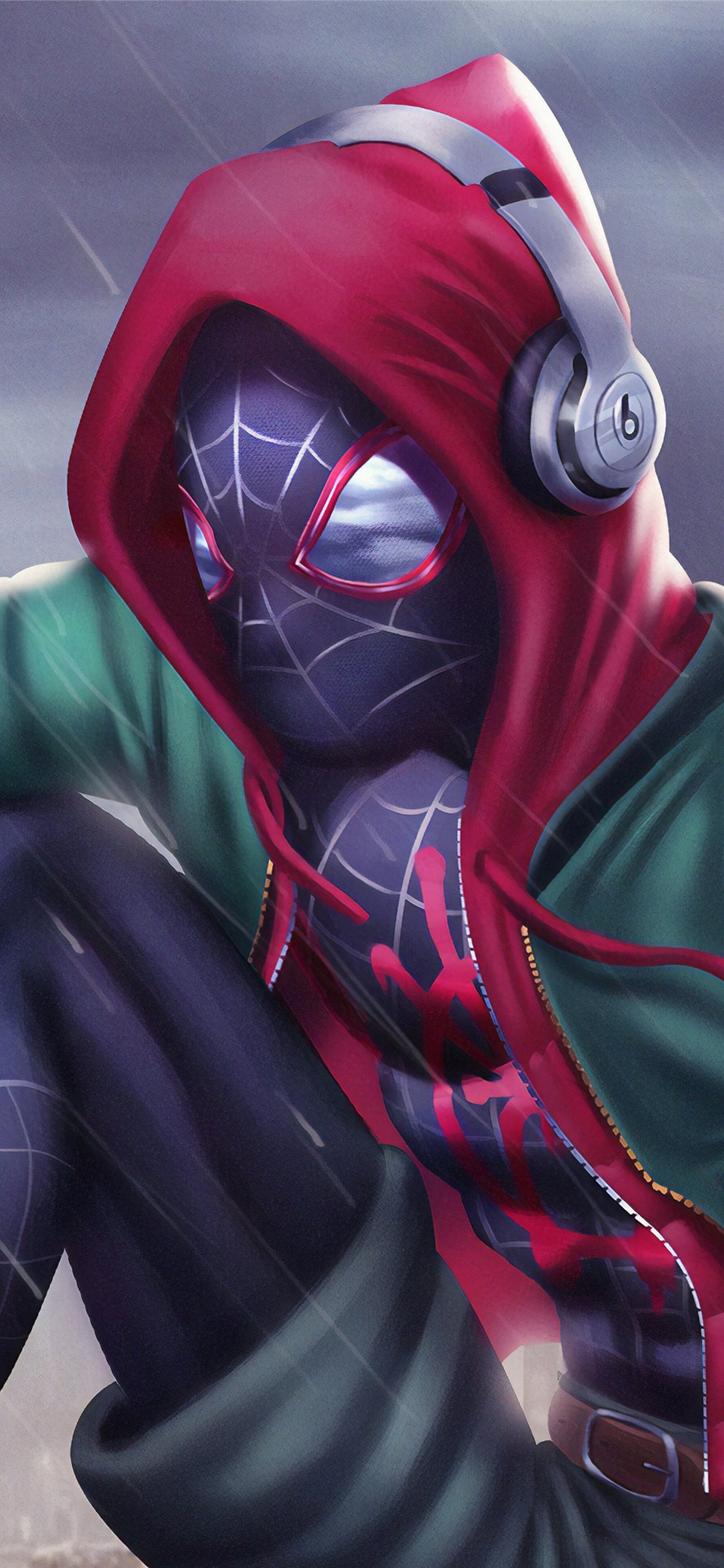 Spider Man Into The Spider Verse Iphone Wallpapers