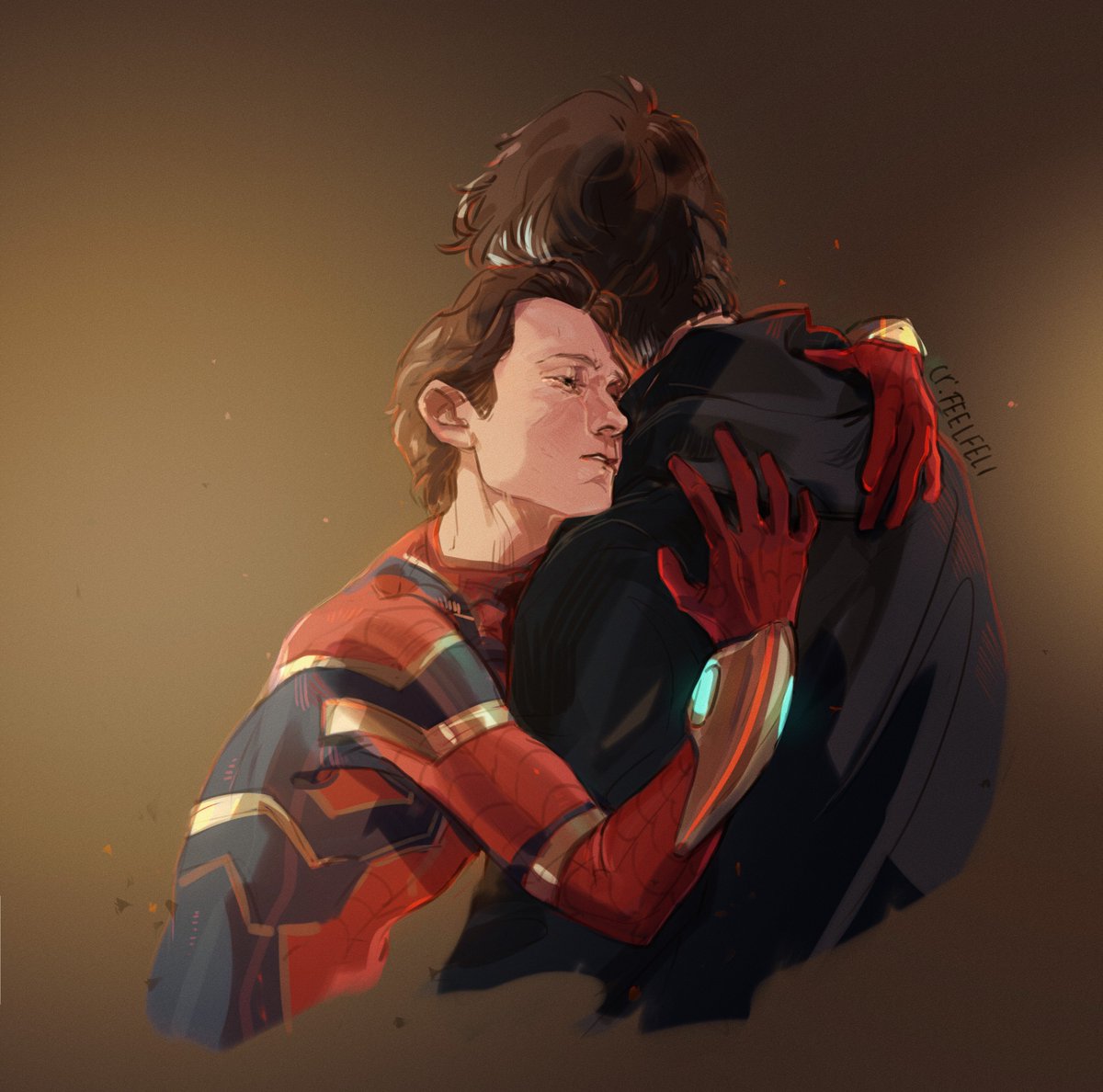 Spiderman And Ironman Fanart Wallpapers