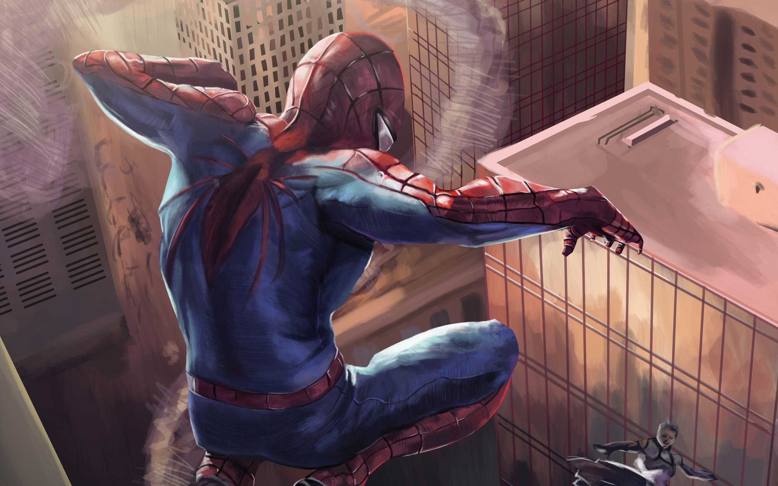 Spiderman And Ironman Fanart Wallpapers