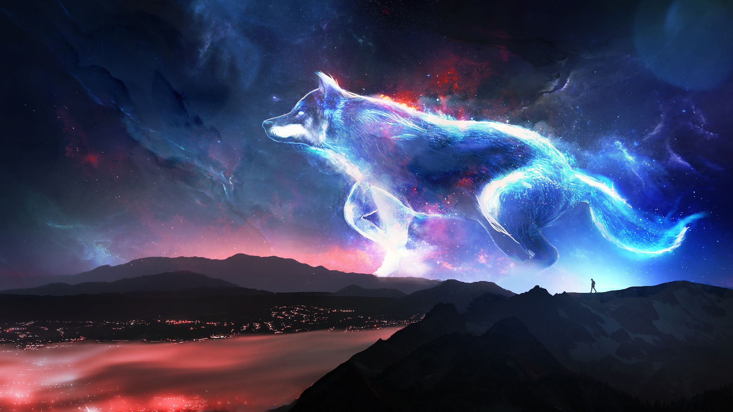 Spirit Galaxy Wolves Wallpapers