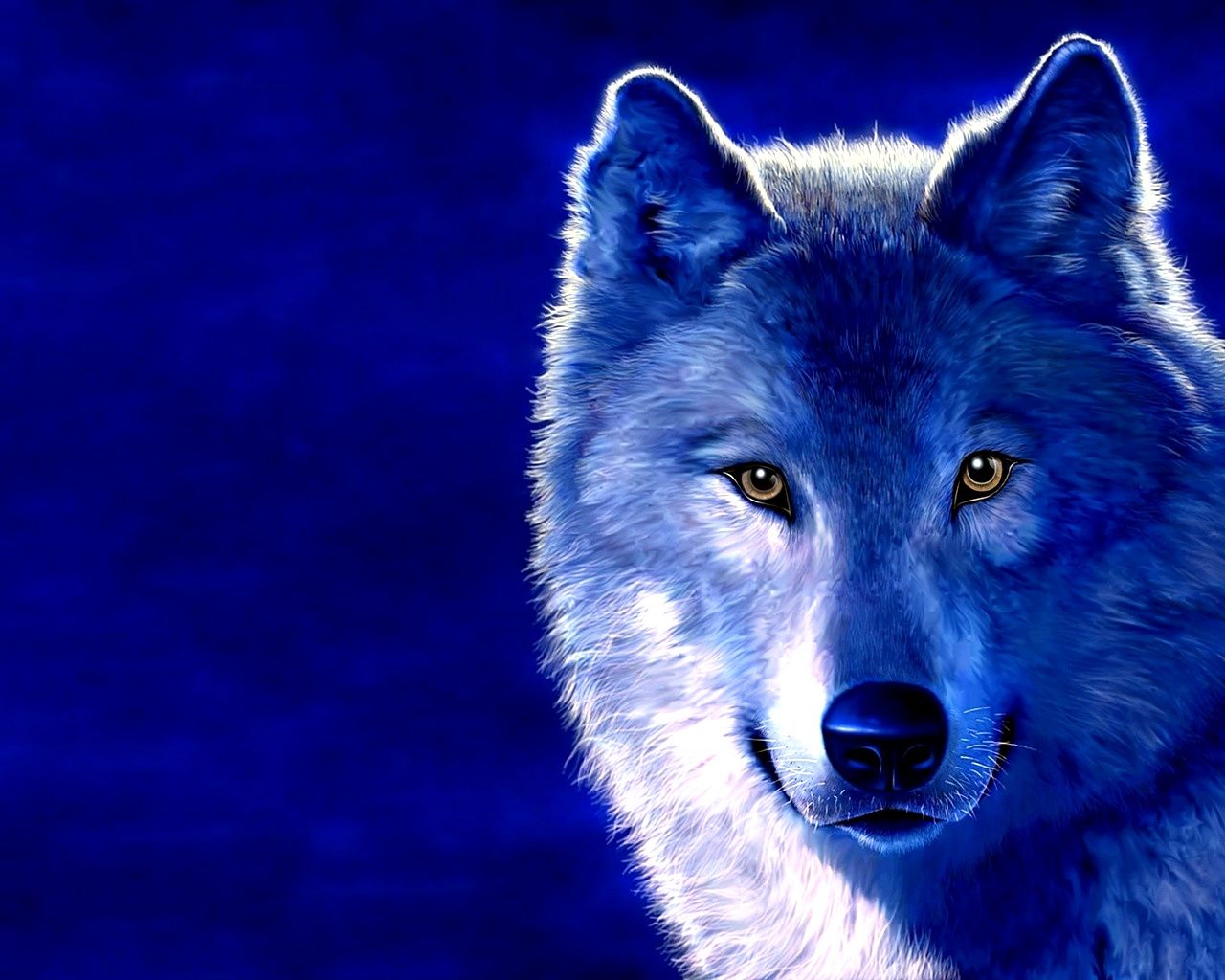 Spirit Ice Wolf Wallpapers