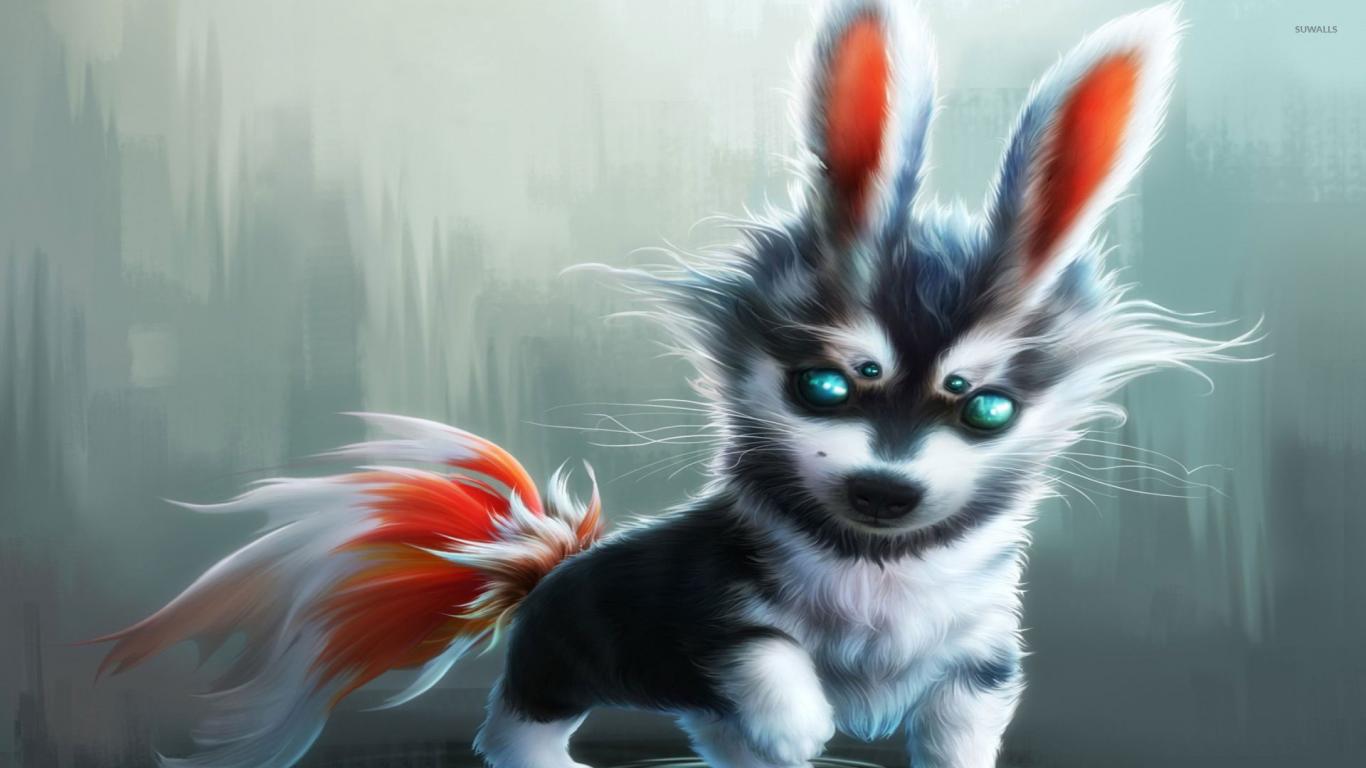 Spirit Ice Wolf Wallpapers