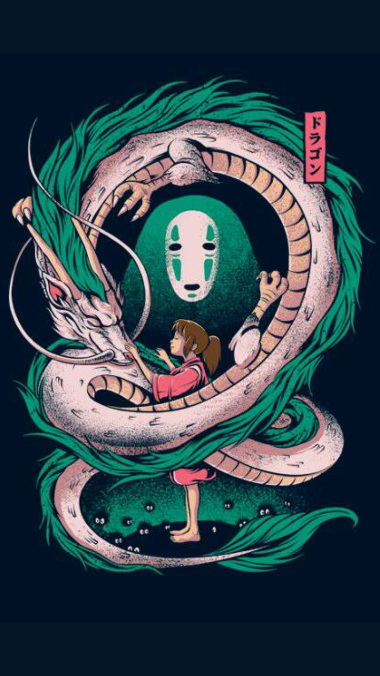 Spirited Away Dragon Wallpapers