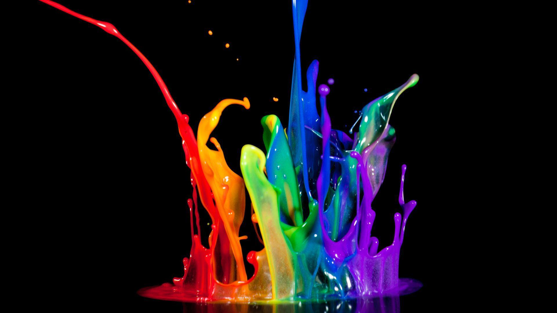 Splattered Paint Wallpapers