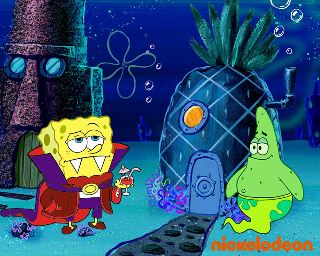 Spongebob Halloween Wallpapers