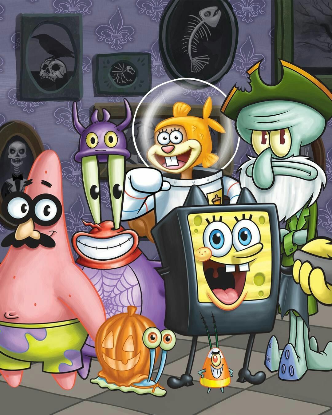 Spongebob Halloween Wallpapers