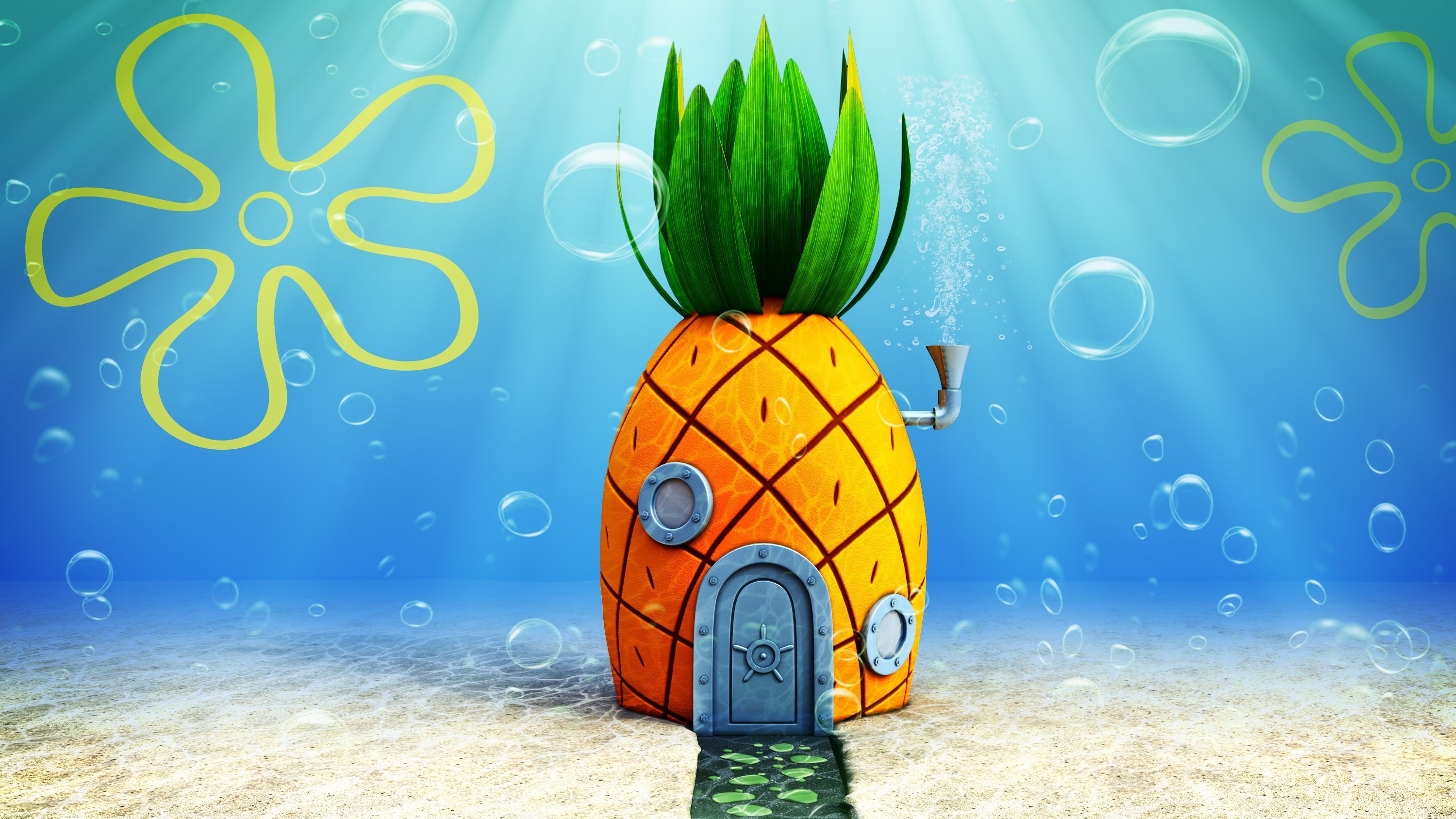 Spongebob Pineapple Wallpapers