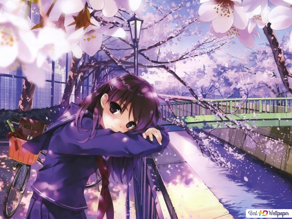 Spring Anime Girl Wallpapers