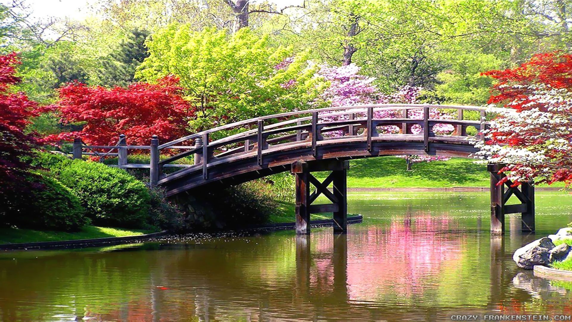 Spring Bridge Wallpapers