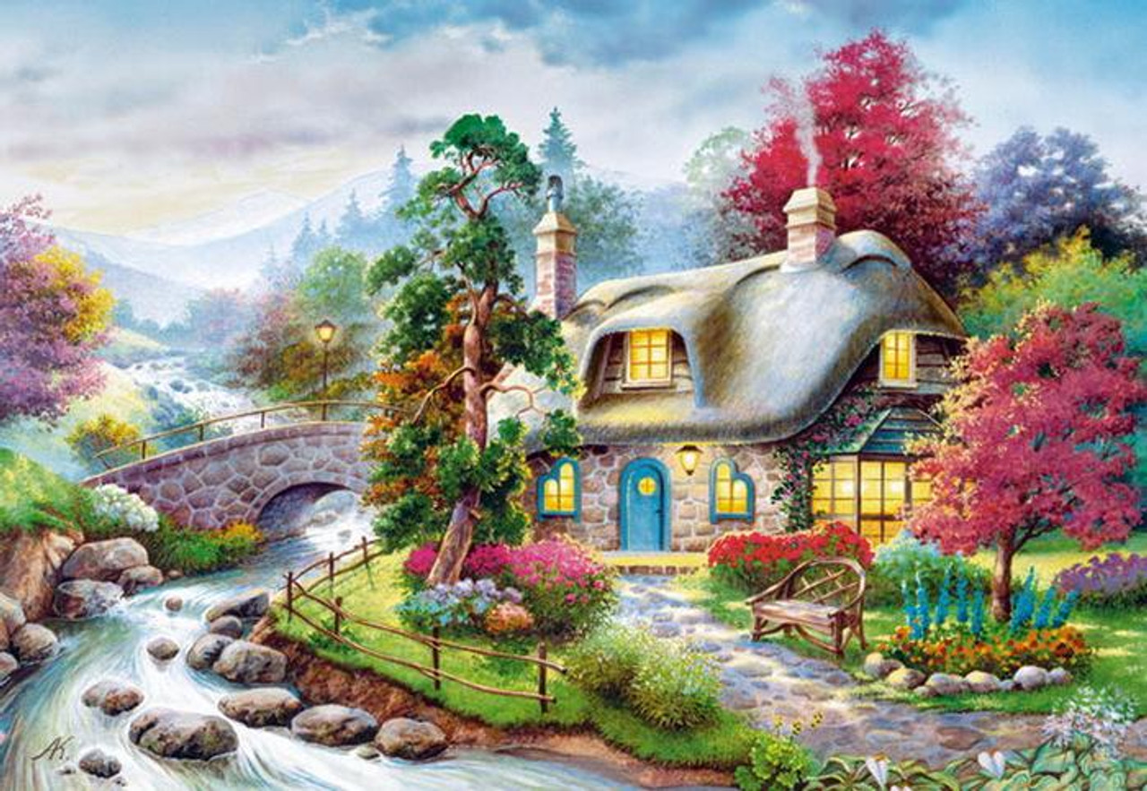 Spring Cottage Wallpapers