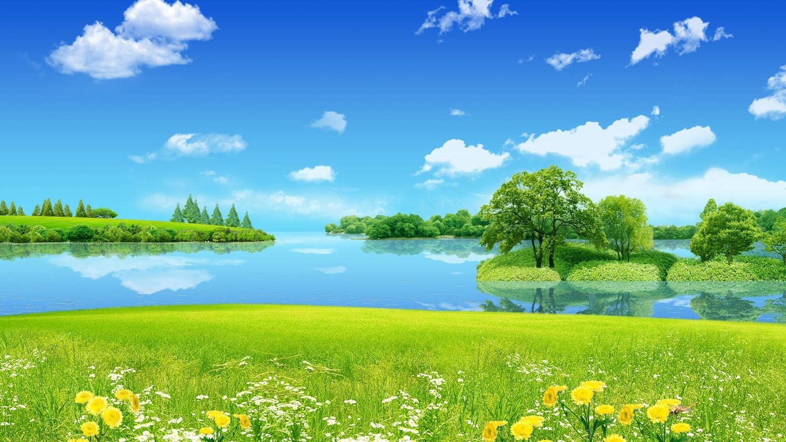 Spring Countryside Wallpapers