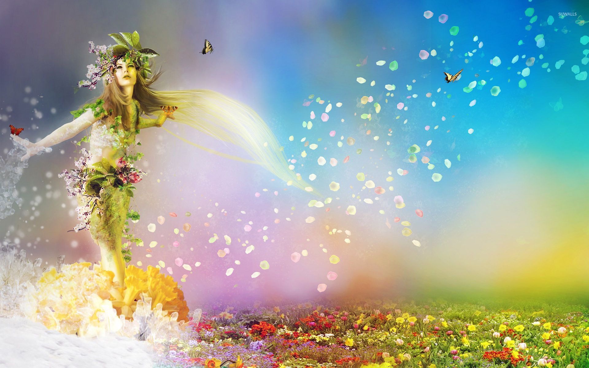 Spring Fairy Images Wallpapers