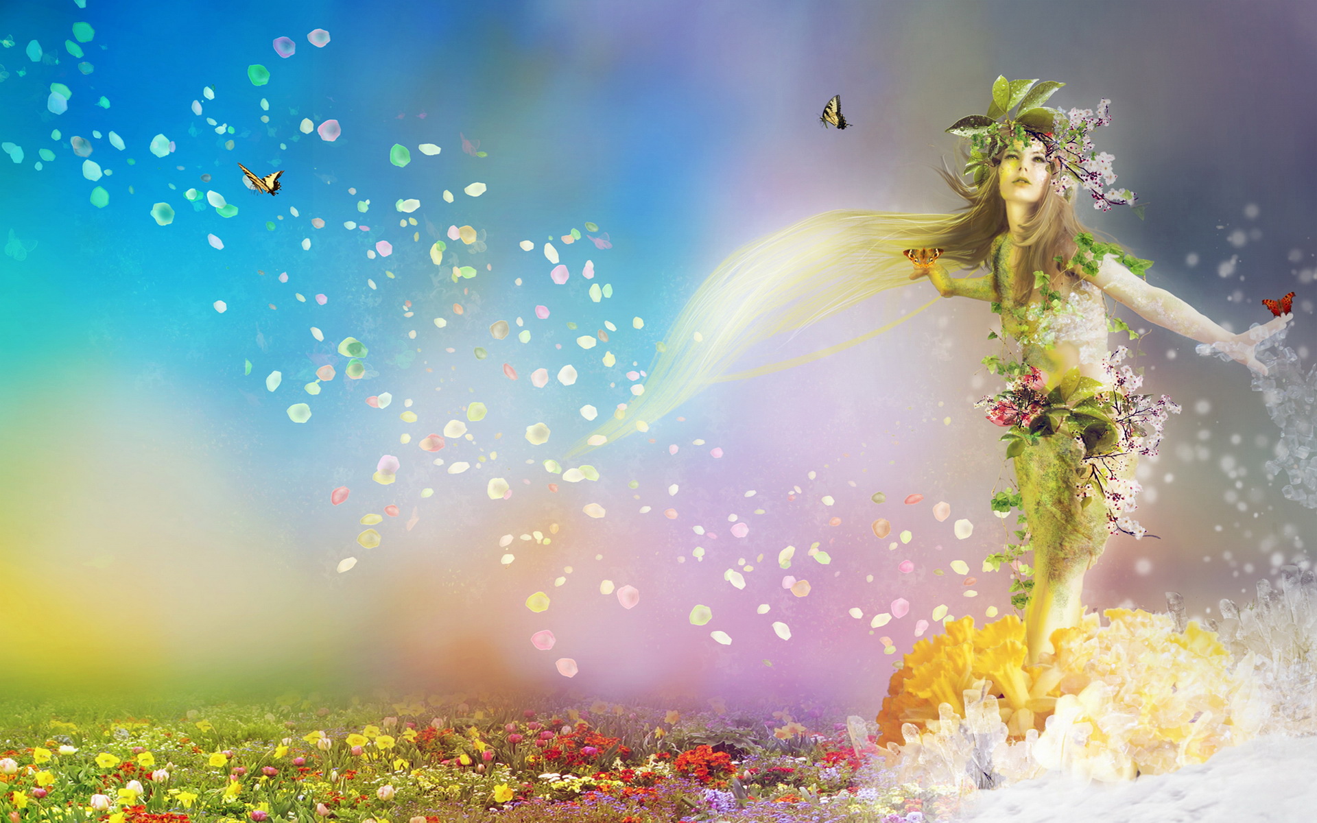 Spring Fairy Images Wallpapers