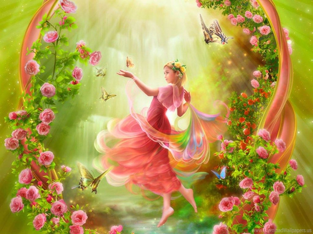 Spring Fairy Images Wallpapers