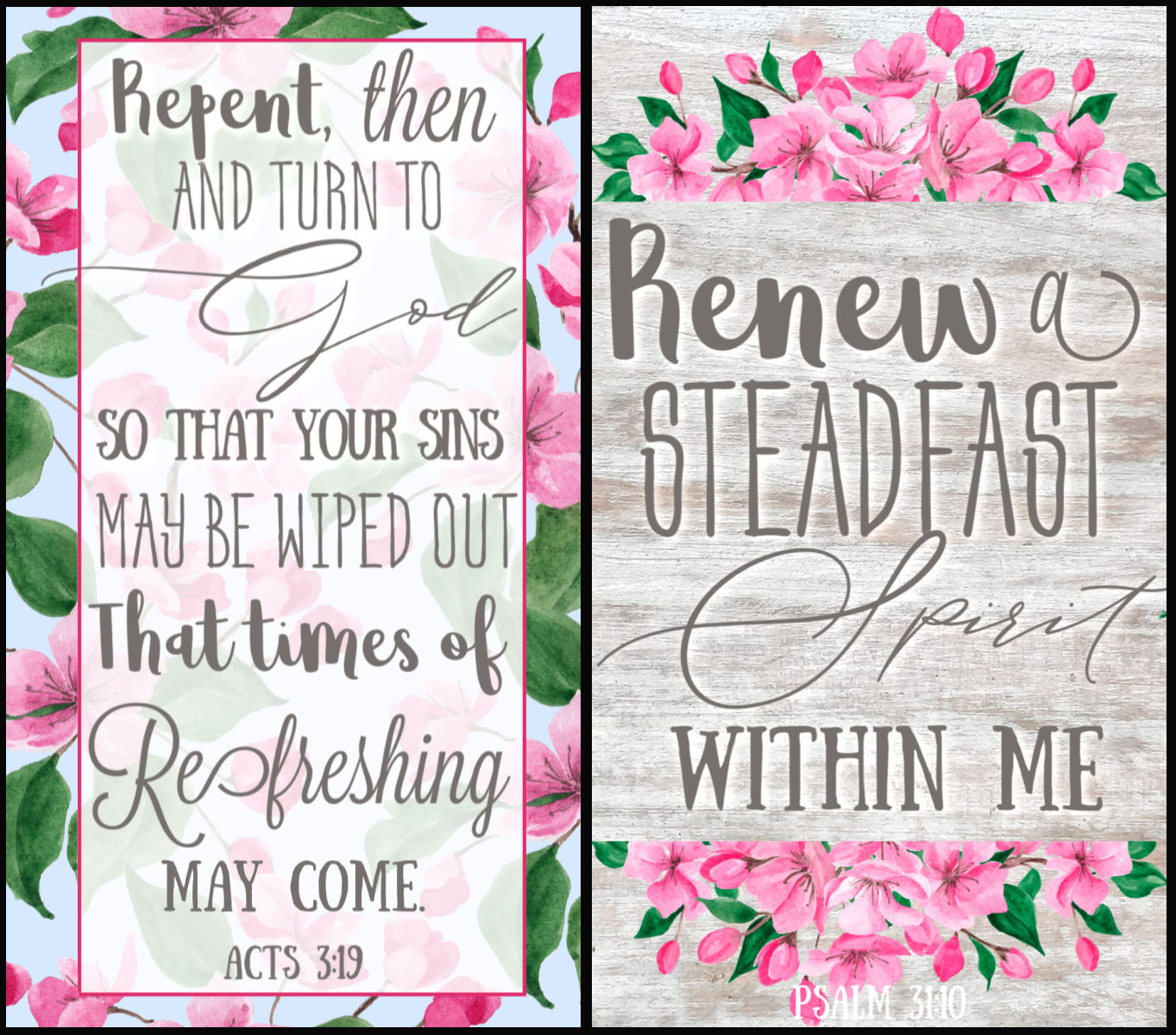 Spring Scripture Wallpapers