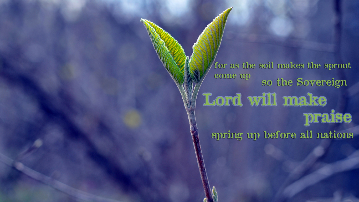 Spring Scripture Wallpapers