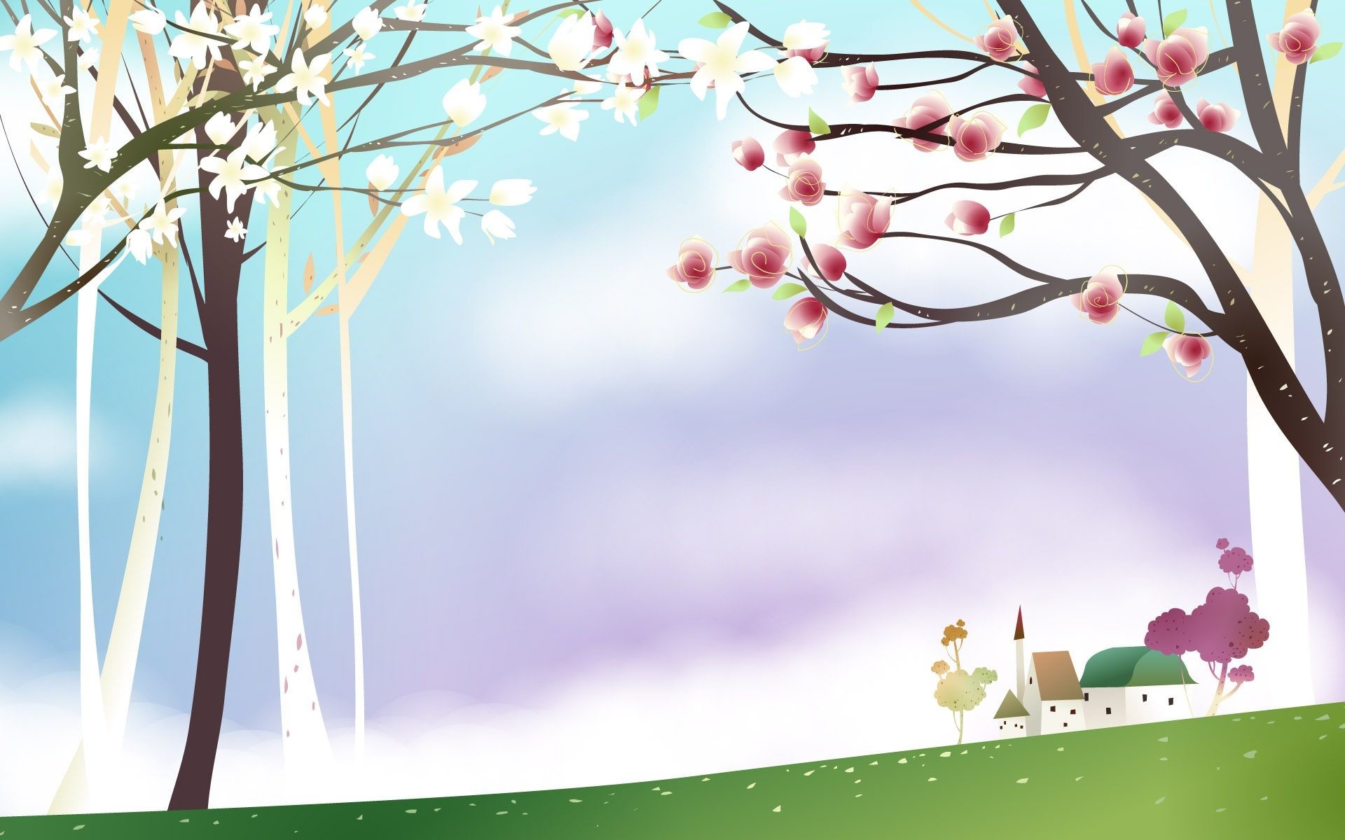 Spring Cartoon Wallpapers