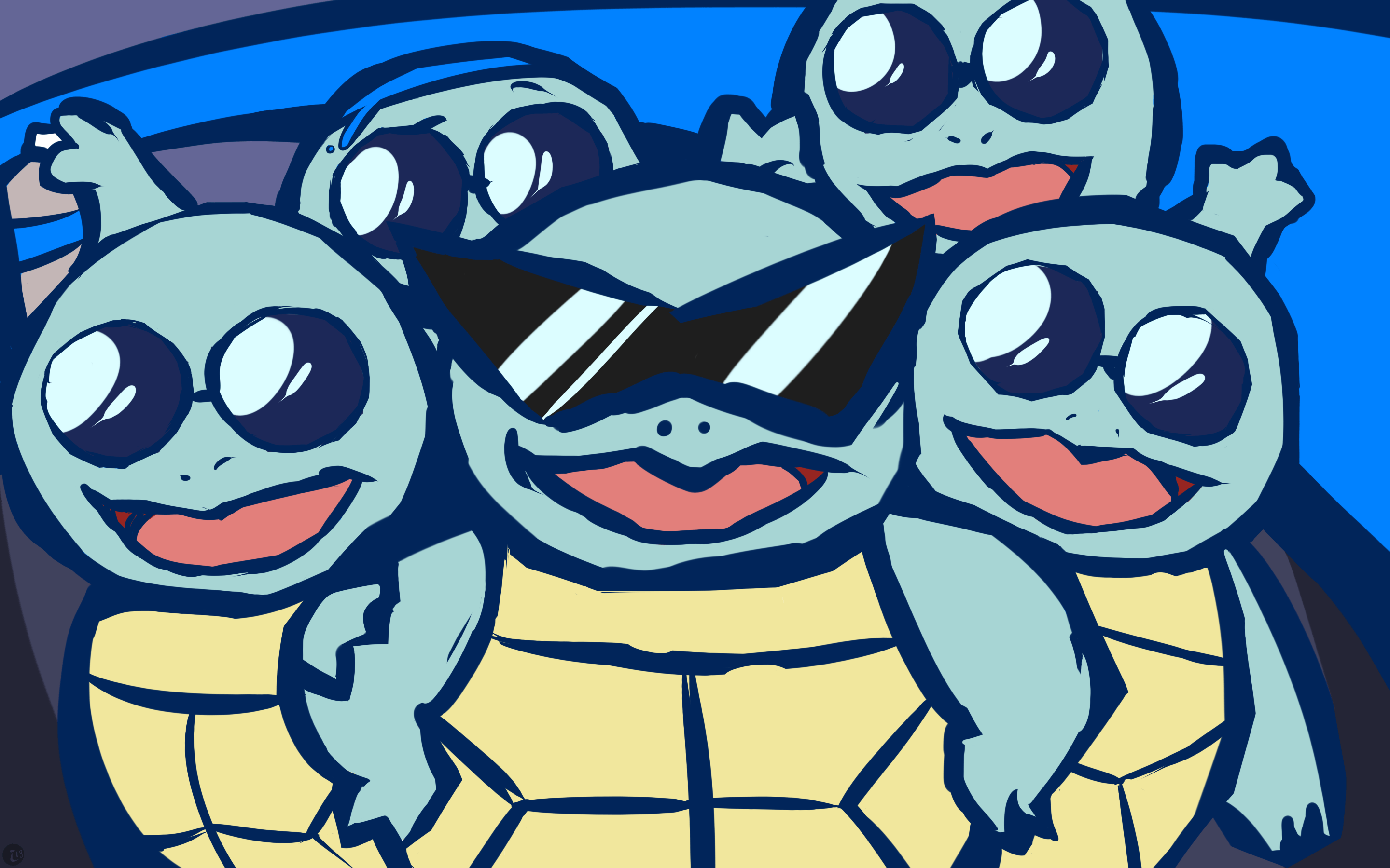 Squirtle Squad Wallpapers