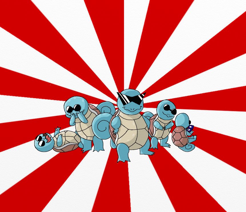 Squirtle Squad Wallpapers