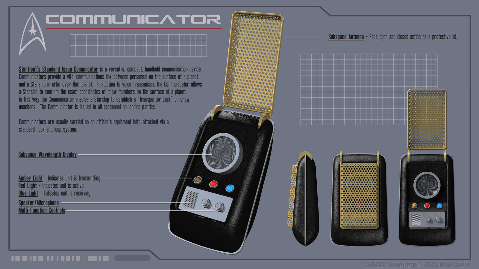 Star Trek Communicator Wallpapers