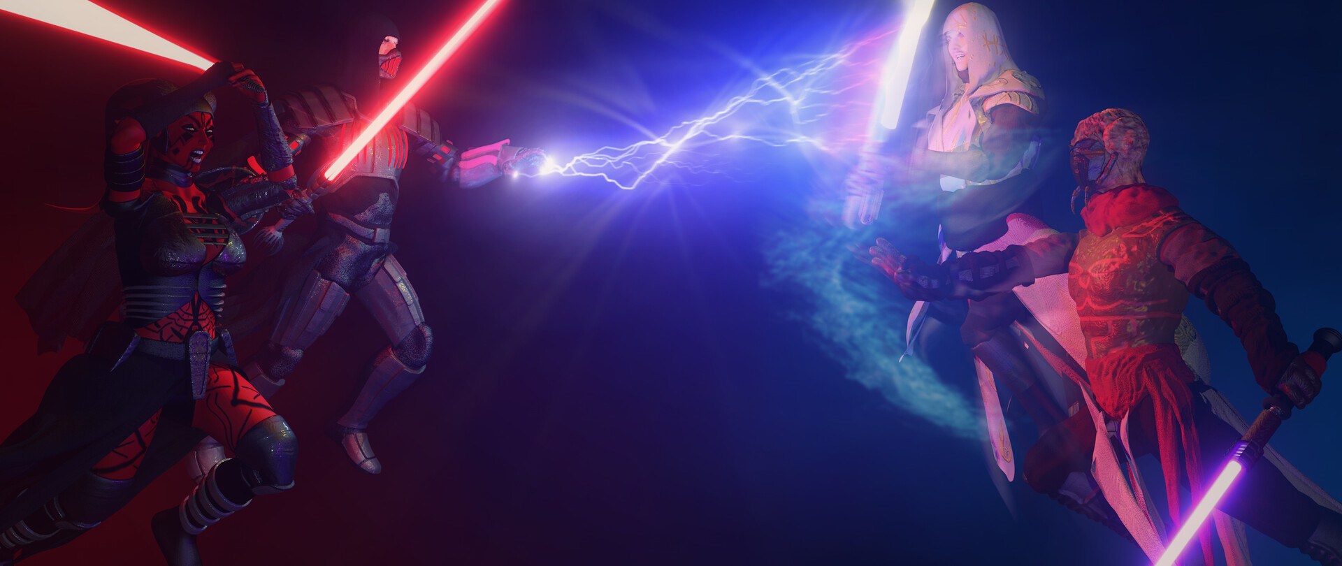 Star Wars Jedi Vs Sith Wallpapers