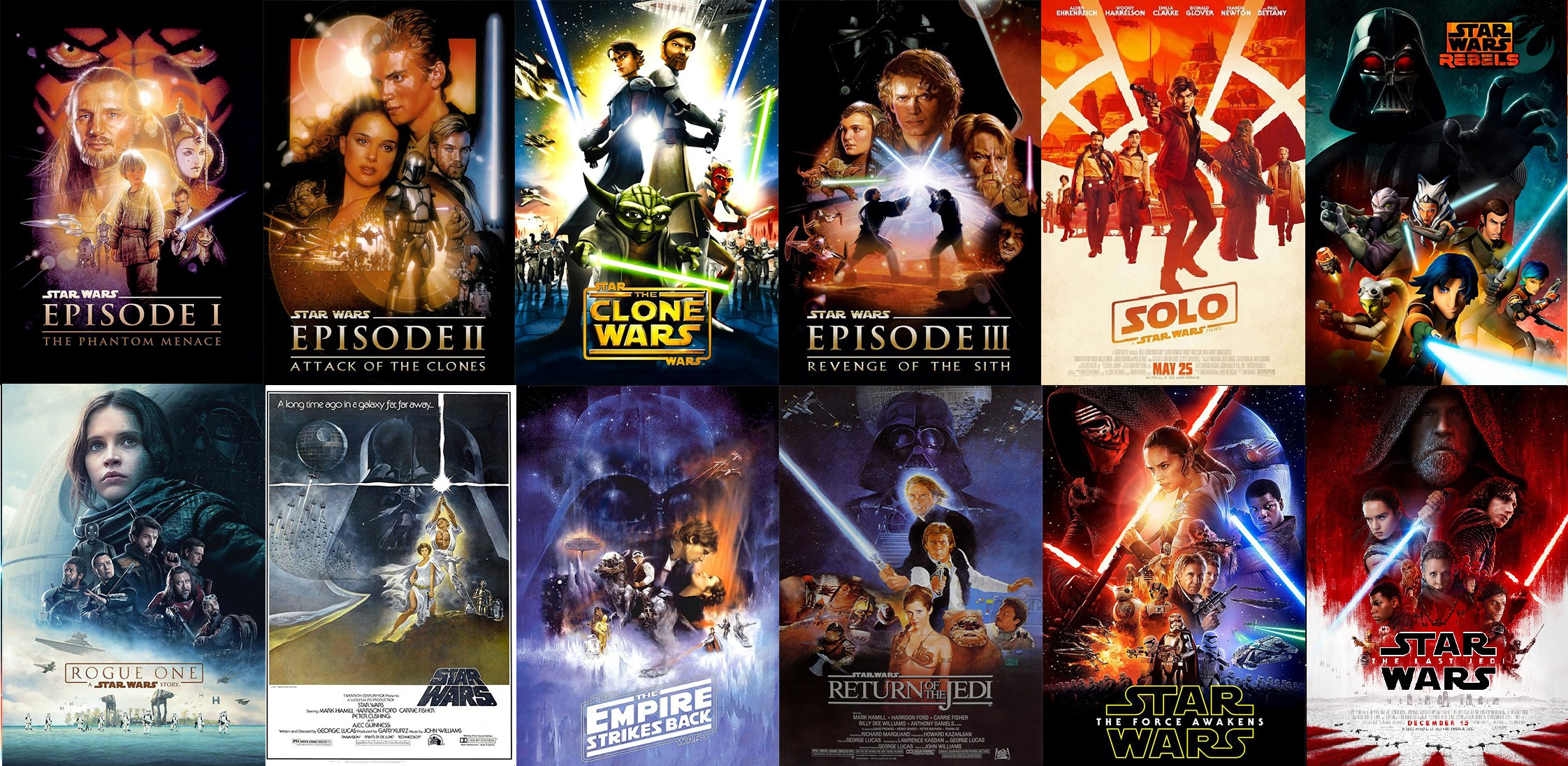 Star Wars Poster Wallpapers