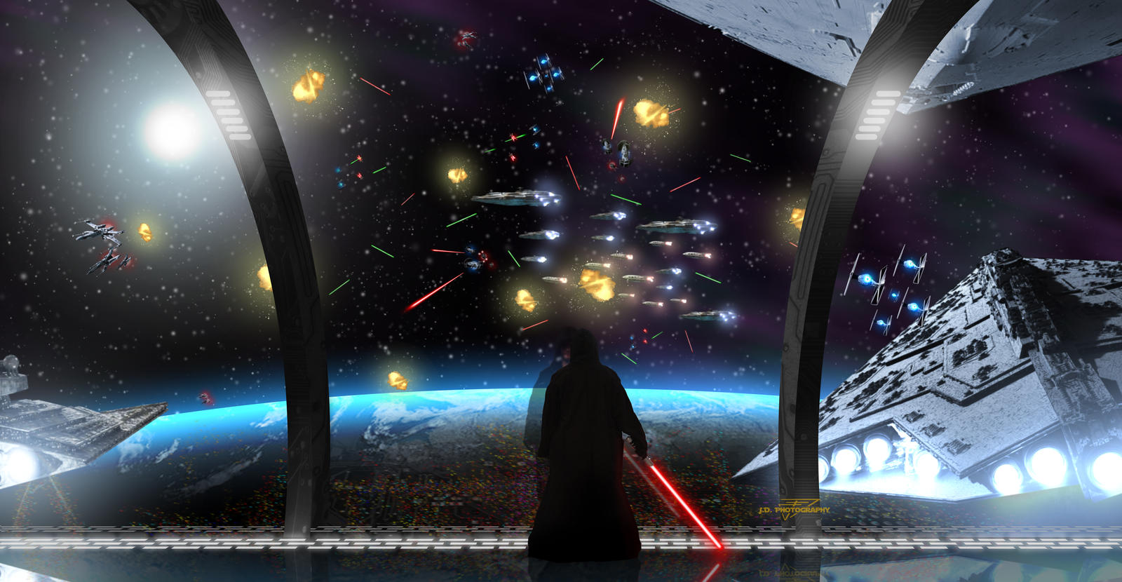 Star Wars Space Battle Wallpapers