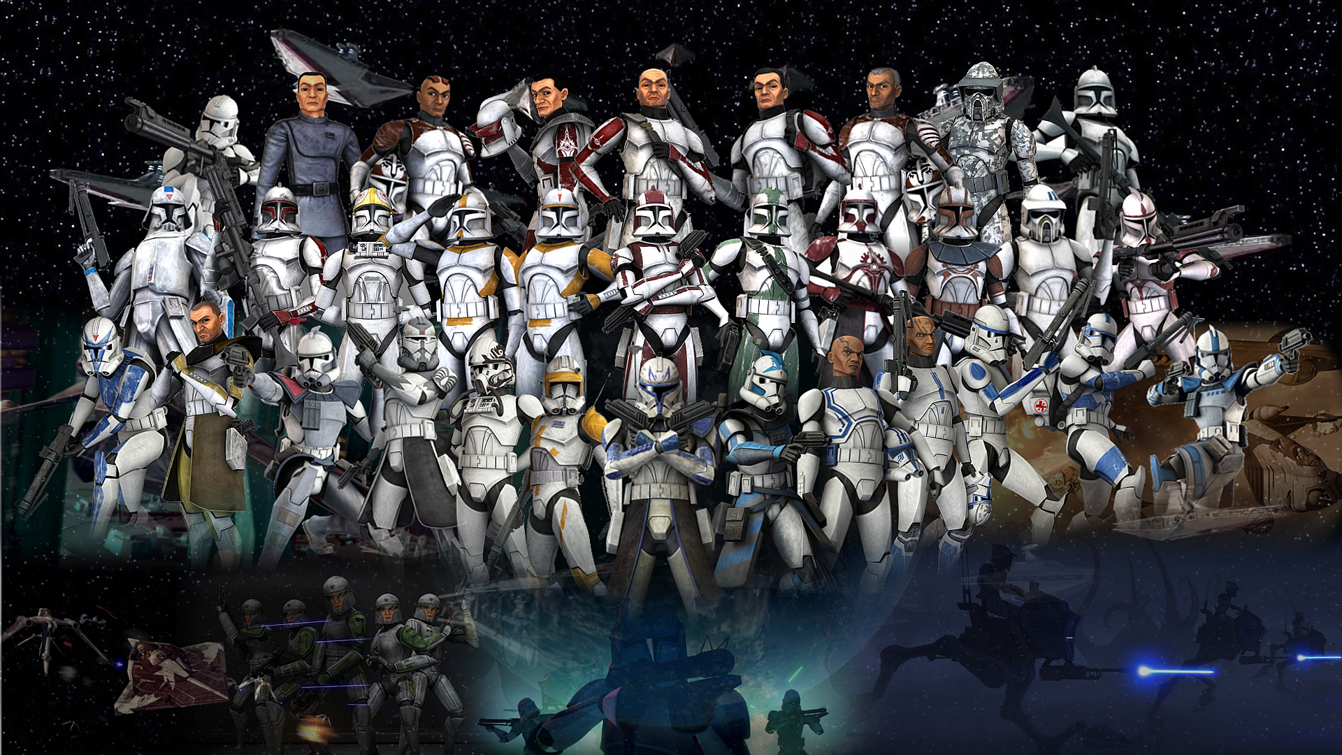 Star Wars All Characters Wallpapers