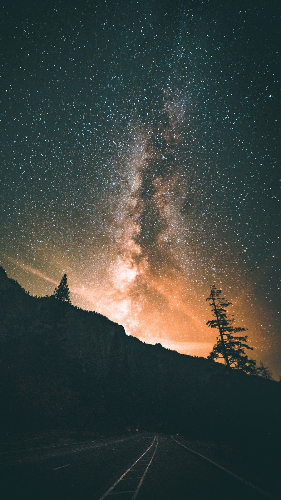 Starry Night Sky Aesthetic Wallpapers