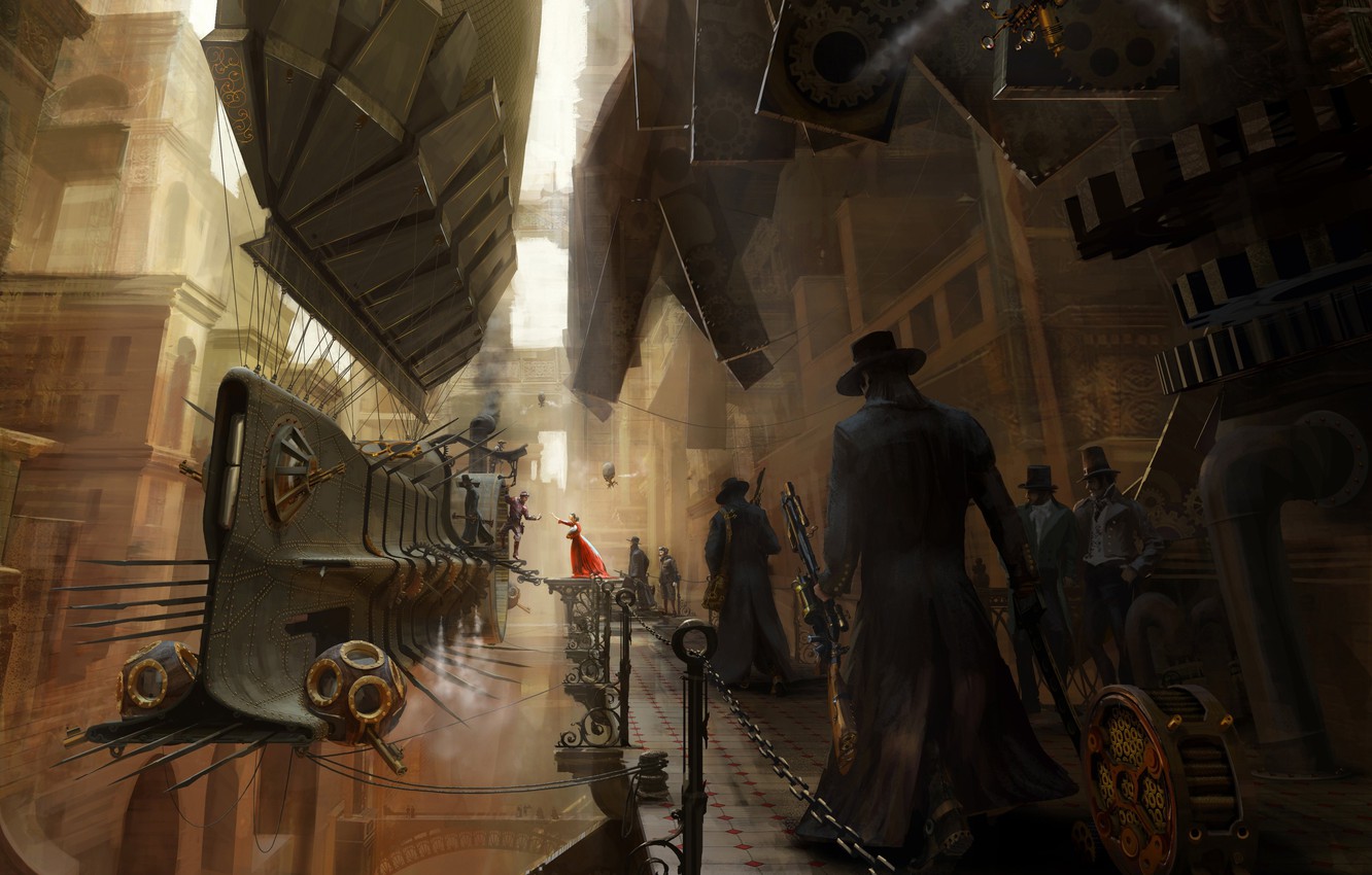 Steampunk Airship Wallpapers