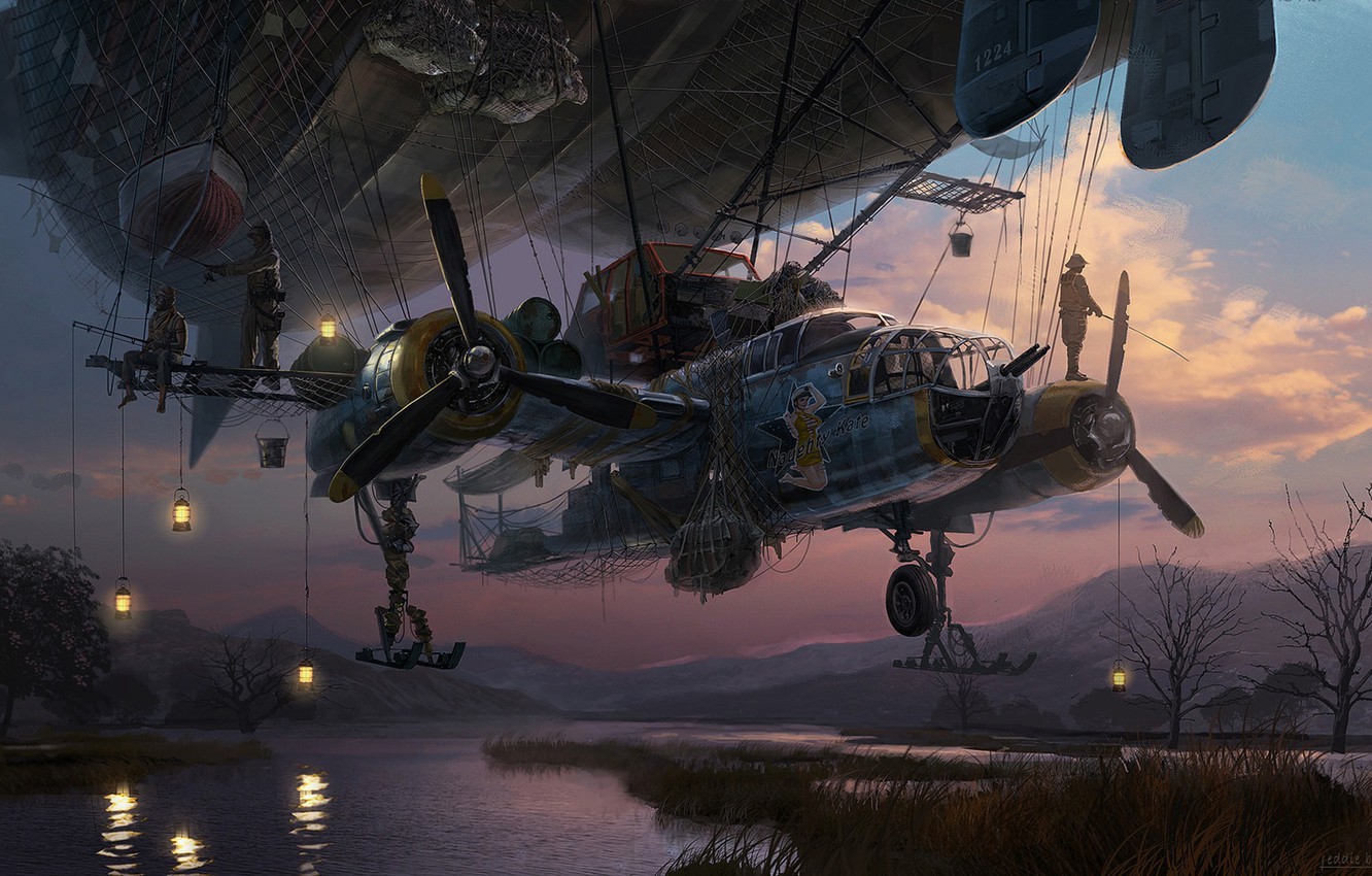 Steampunk Airship Wallpapers