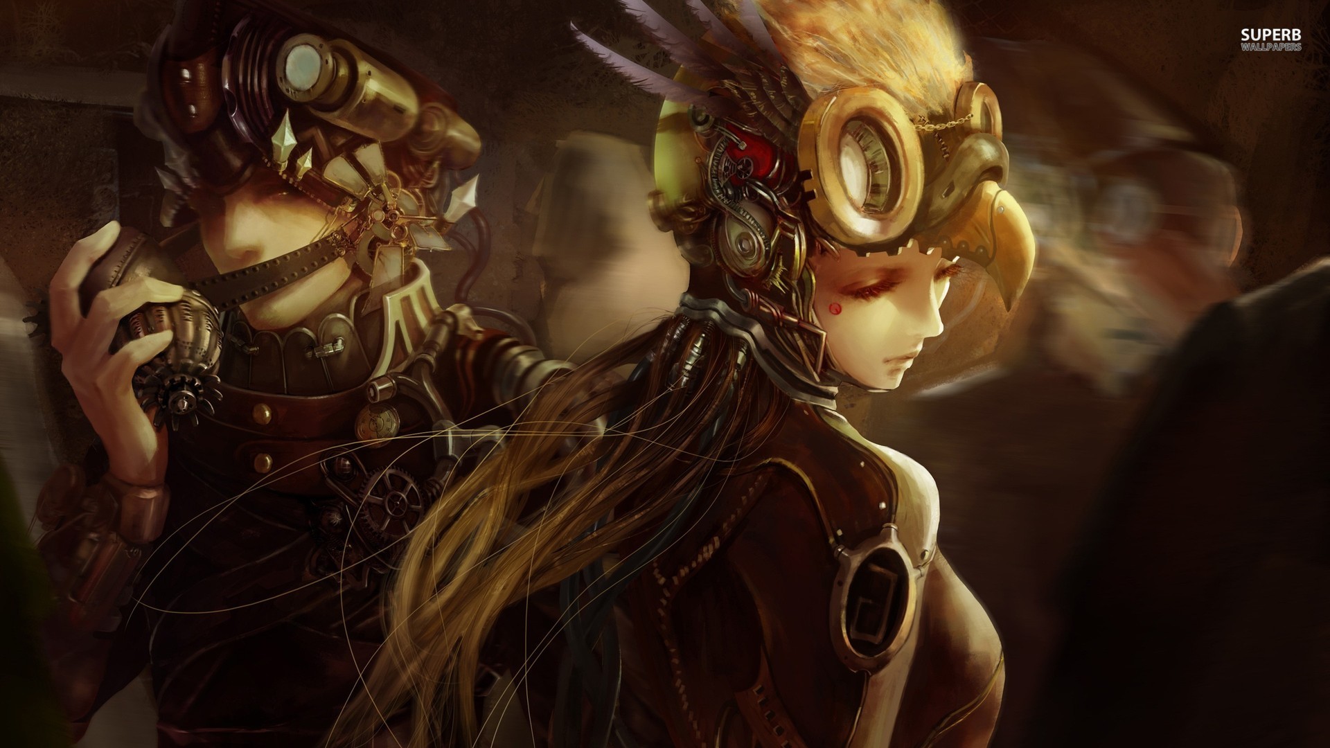 Steampunk Anime Art Wallpapers