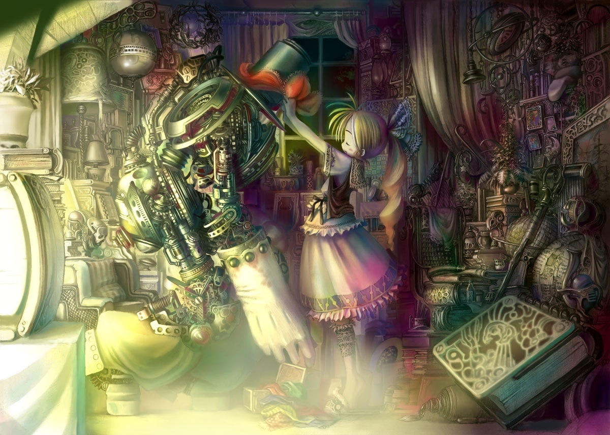 Steampunk Anime Art Wallpapers