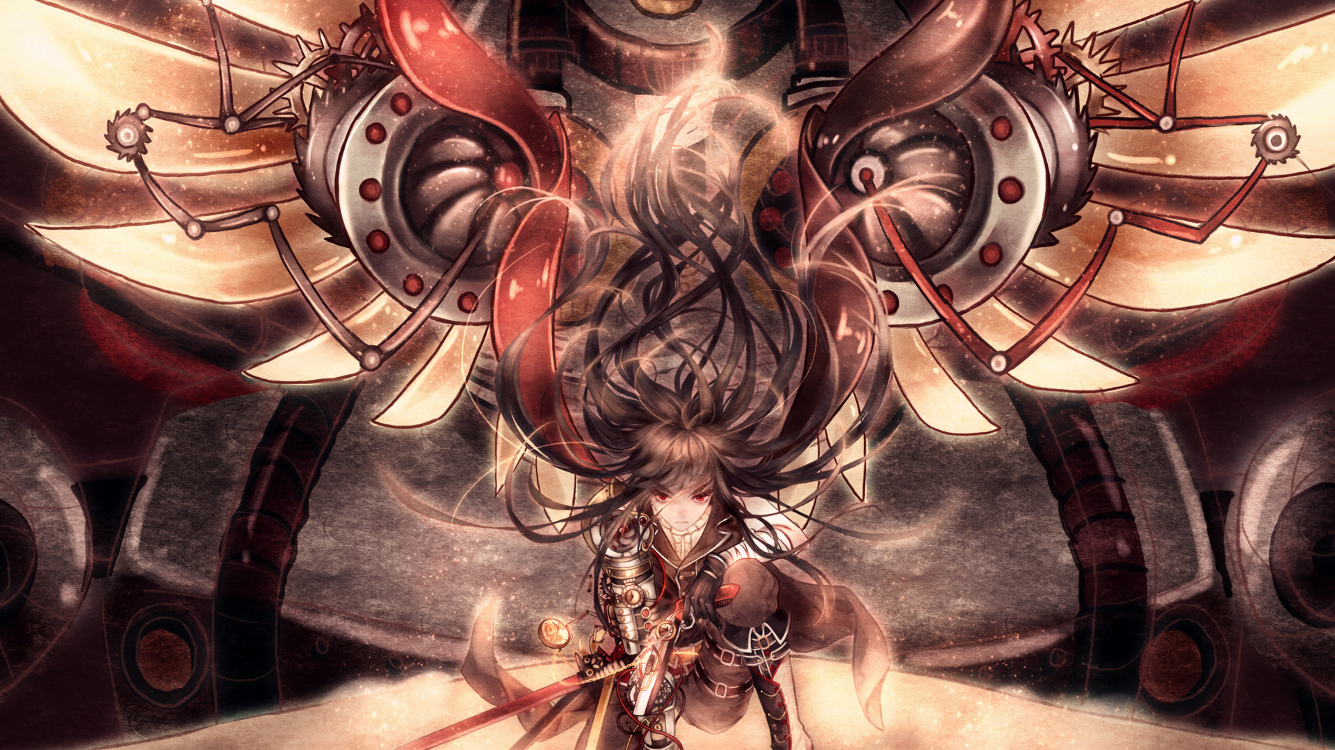 Steampunk Anime Art Wallpapers