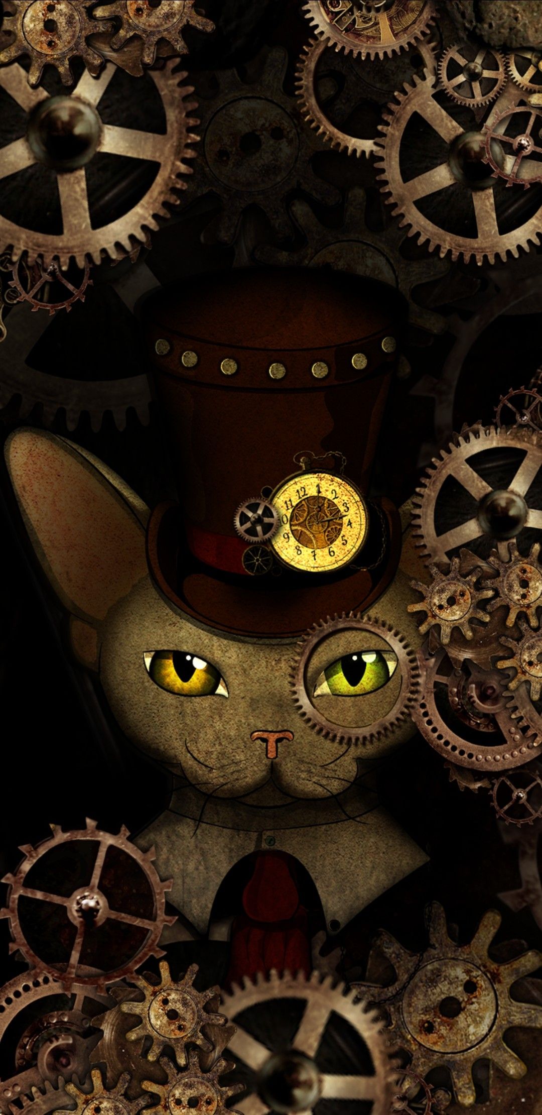 Steampunk Cat Wallpapers