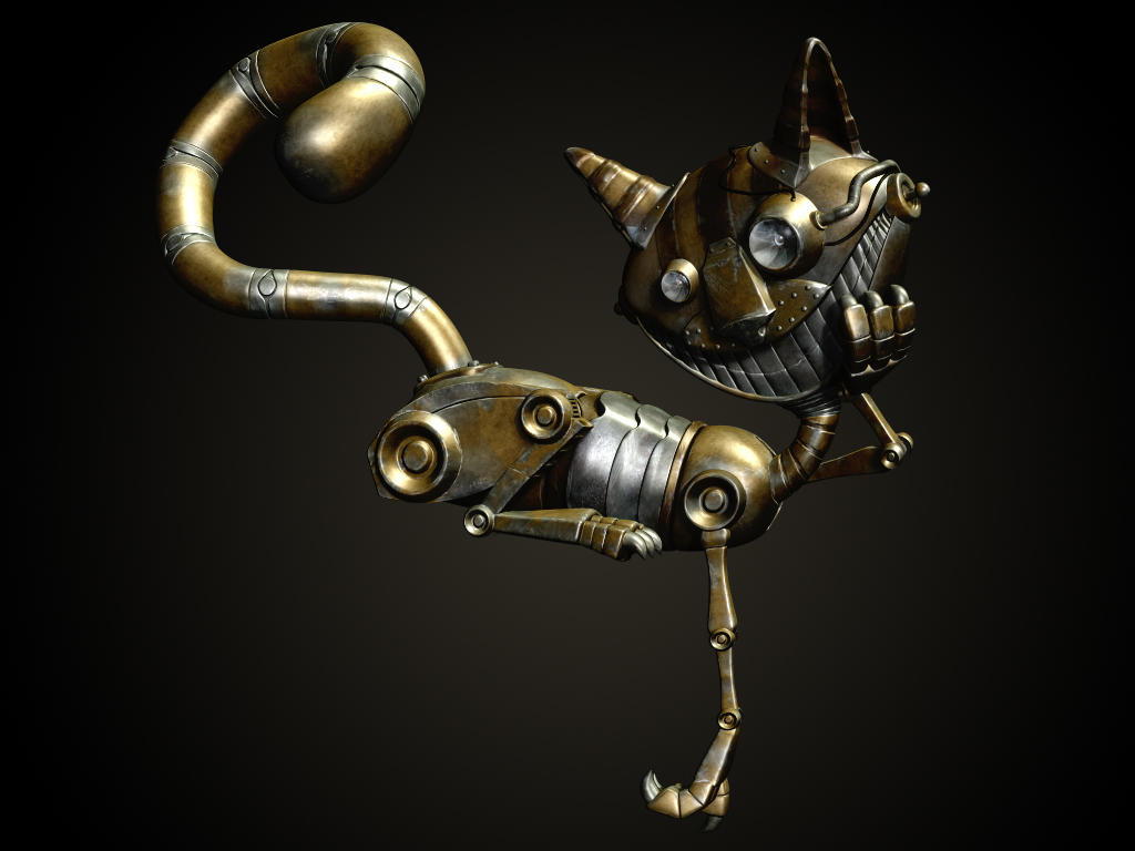 Steampunk Cat Wallpapers