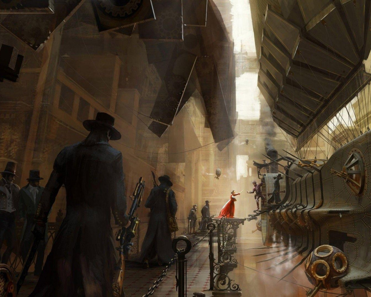 Steampunk City Wallpapers