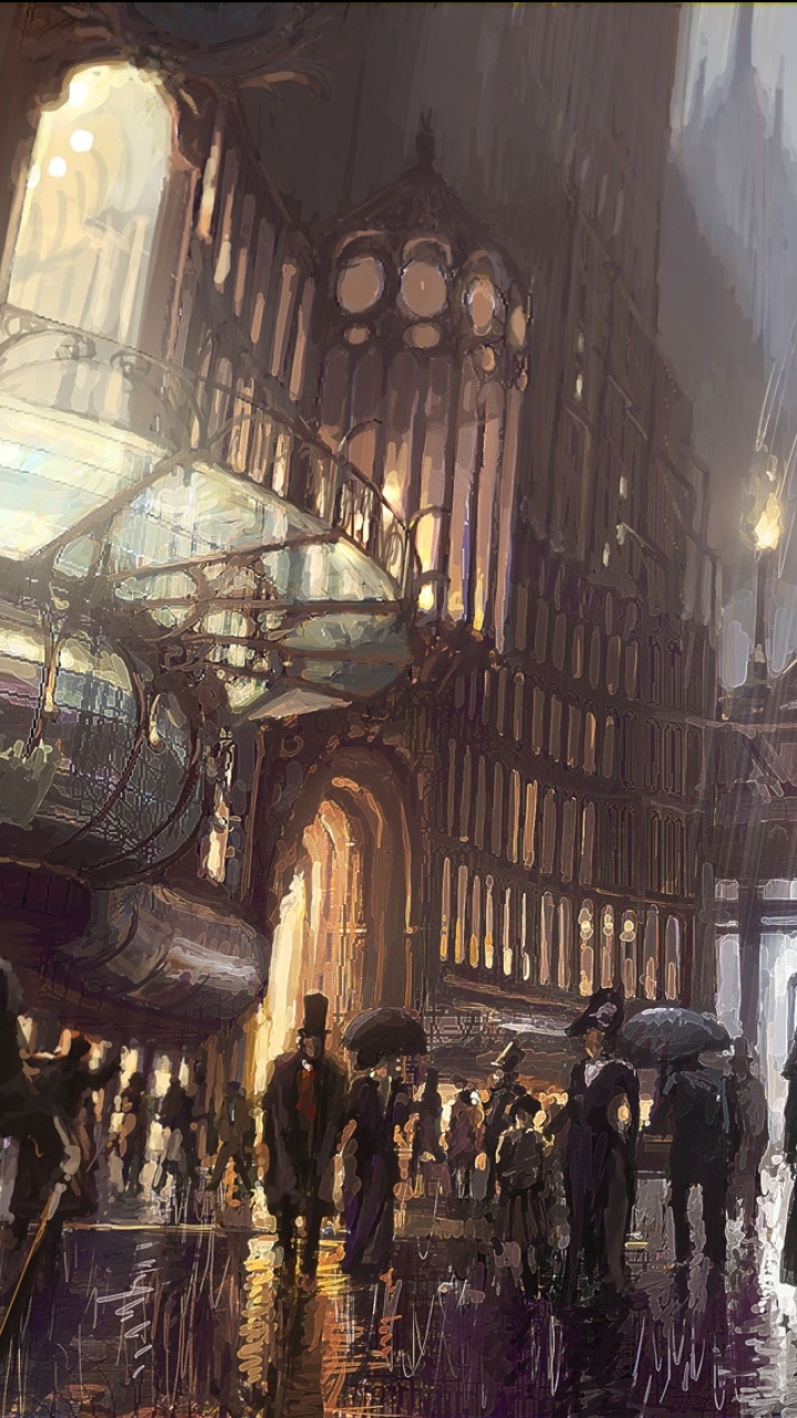 Steampunk City Wallpapers