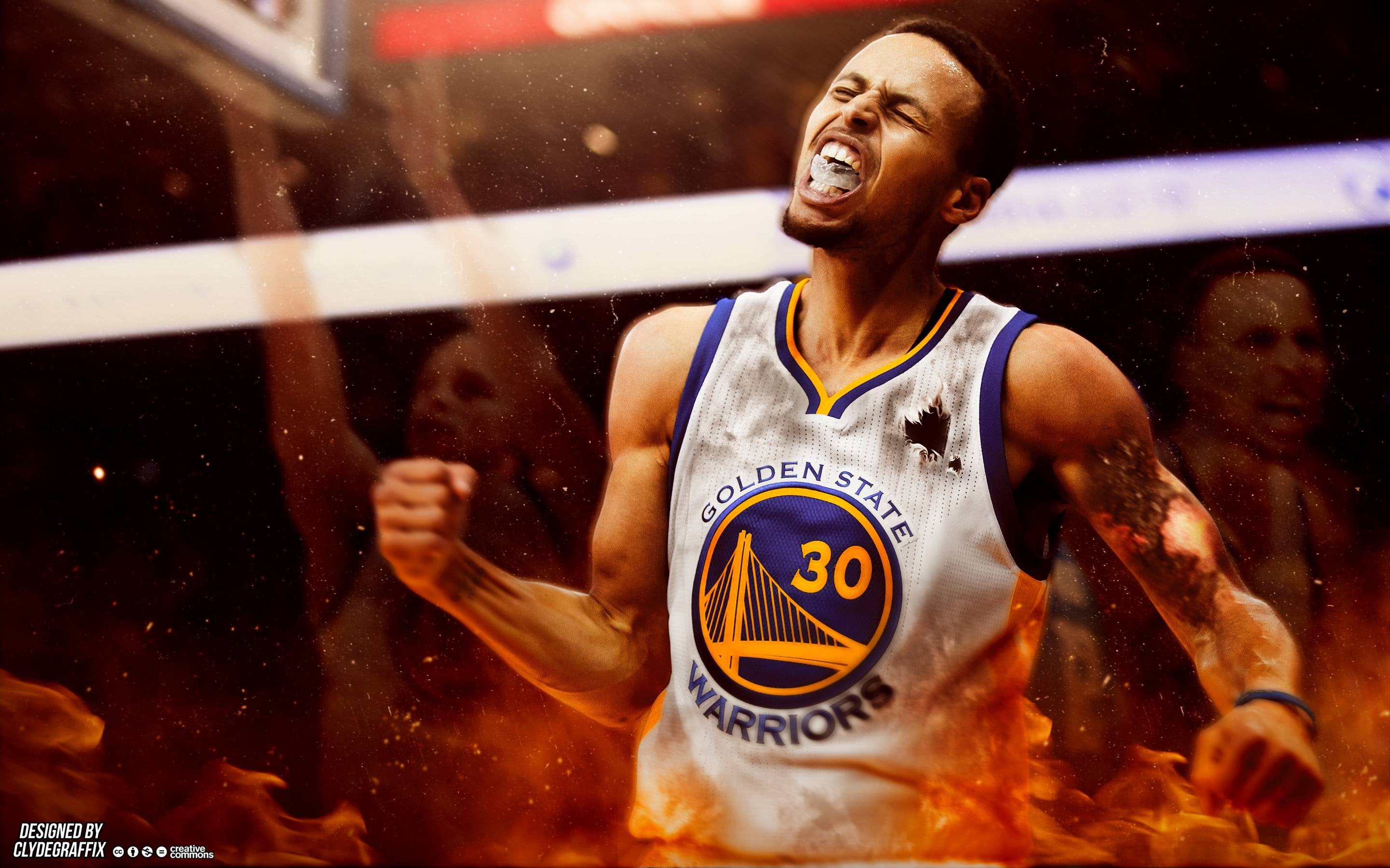 Stephen Curry Fire Wallpapers