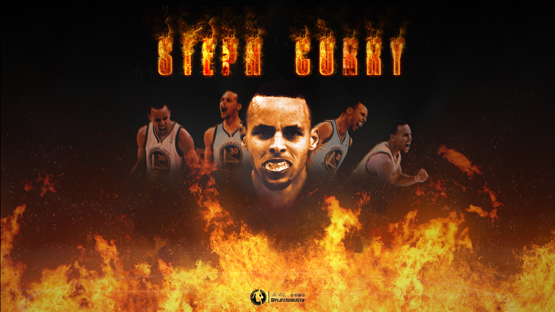 Stephen Curry Fire Wallpapers