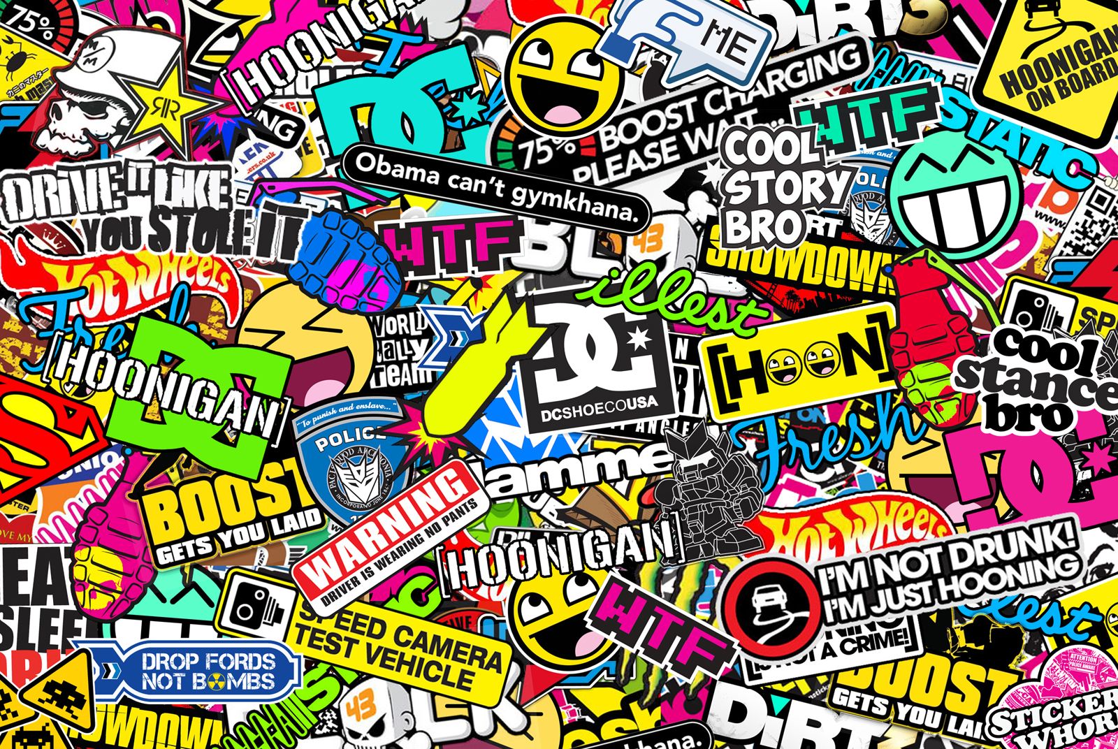 Sticker Bomb Hd Wallpapers