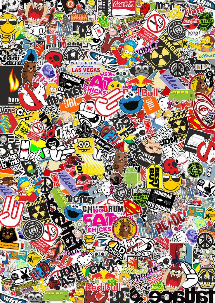 Sticker Bomb Hd Wallpapers