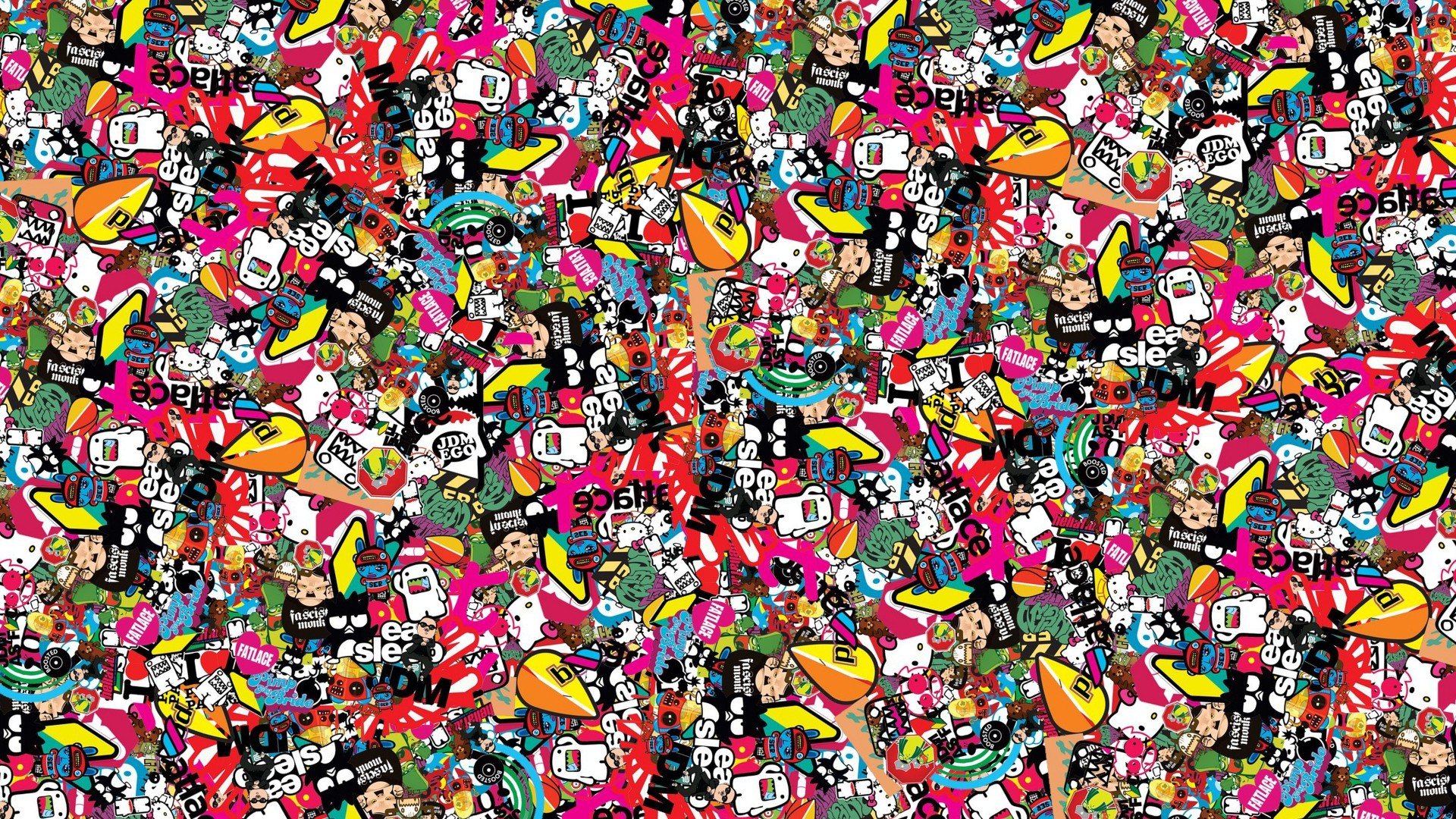 Sticker Bomb Hd Wallpapers